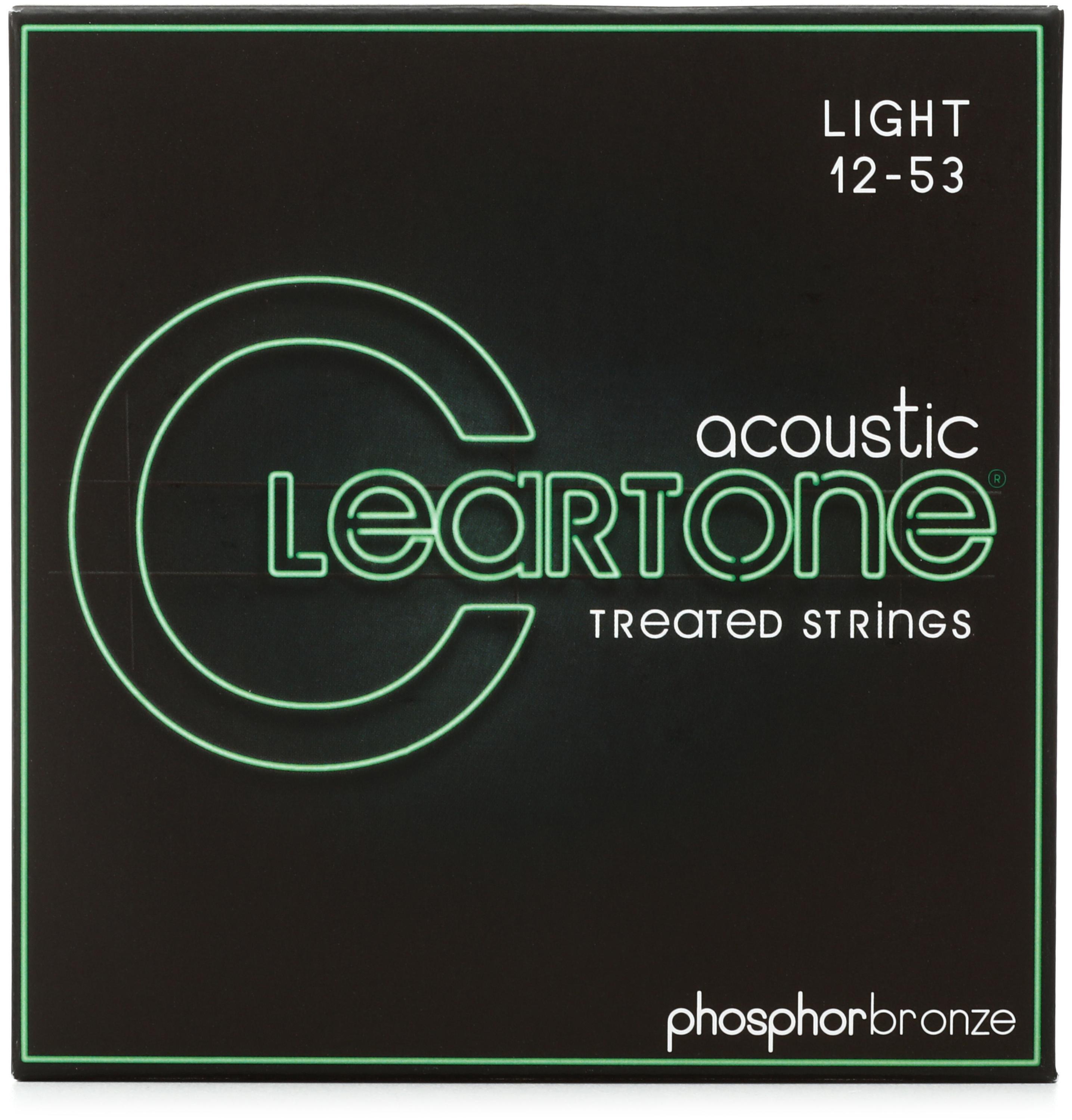 Cleartone 7412 EMP Phosphor Bronze Acoustic Guitar Strings - .012-.053 Light  | Sweetwater