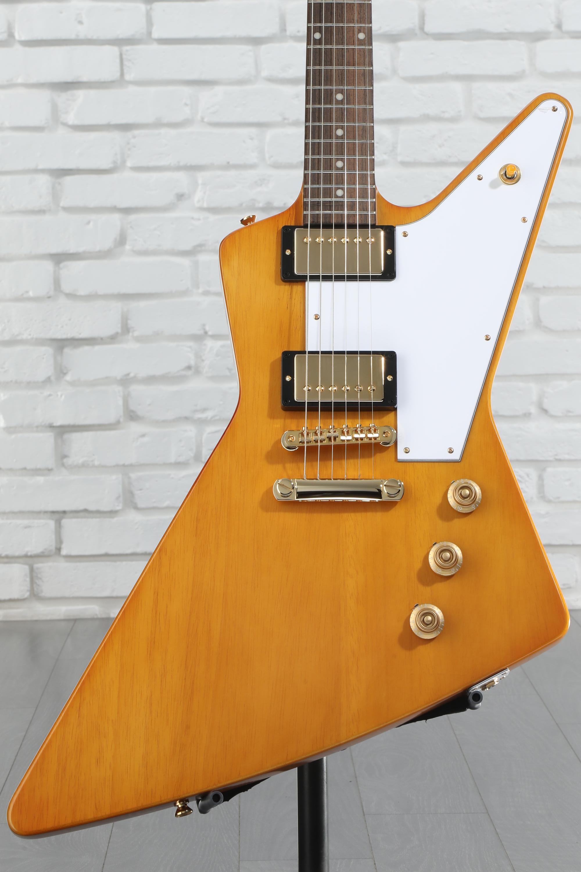 Epiphone 1958 Korina Explorer Electric Guitar - Natural