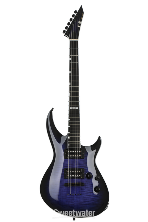 ESP E-II Horizon III - Flamed Maple, Reindeer Blue | Sweetwater ESP E-II Horizon III - Flamed Maple, Reindeer Blue | Sweetwater