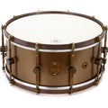 Photo of A&F Drum Company Maple Club Snare Drum - 6.5 x 14-inch - Deco Gold with Raw Brass Hardware