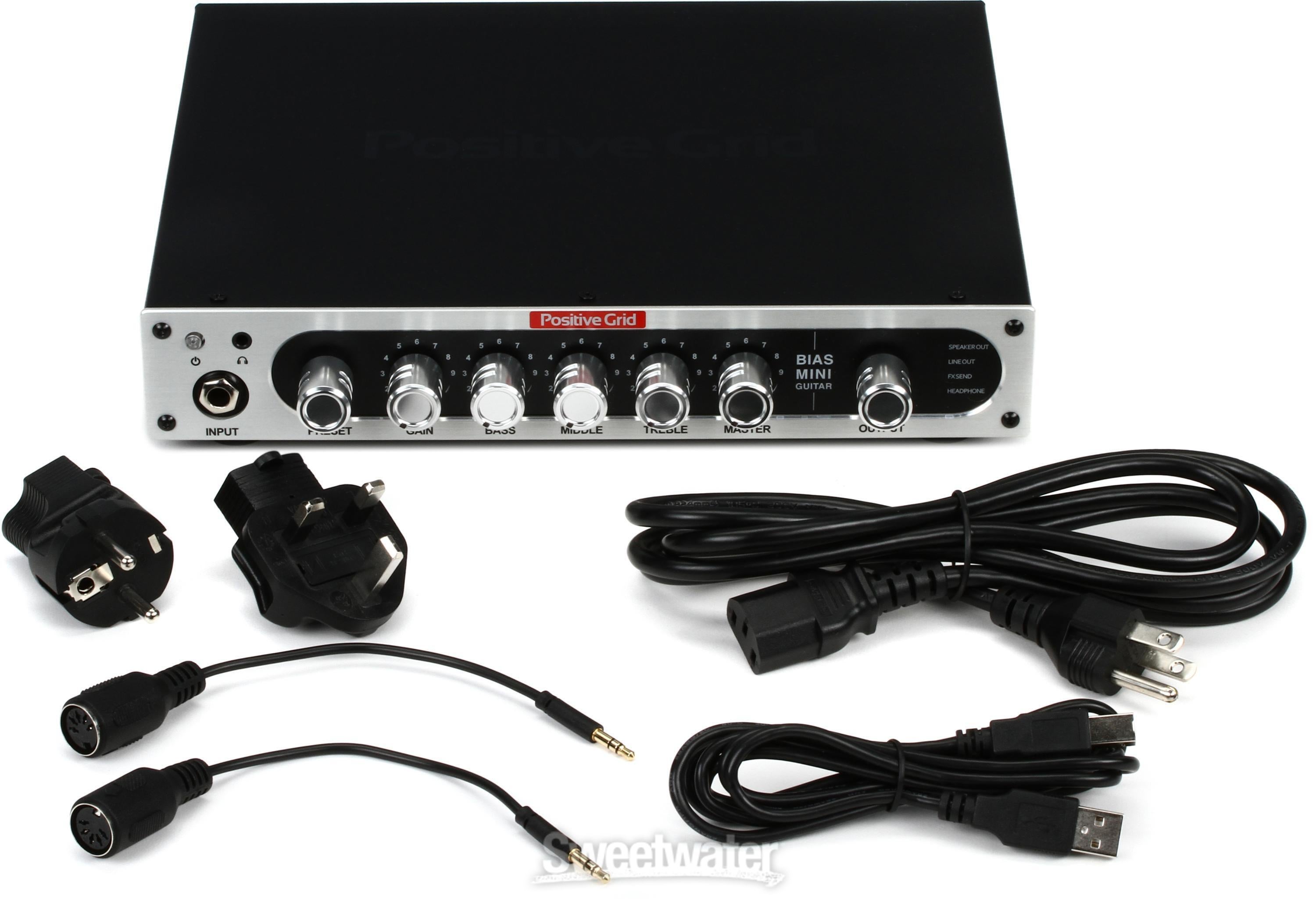 Positive Grid Bias Mini 300-watt Guitar Head Reviews | Sweetwater