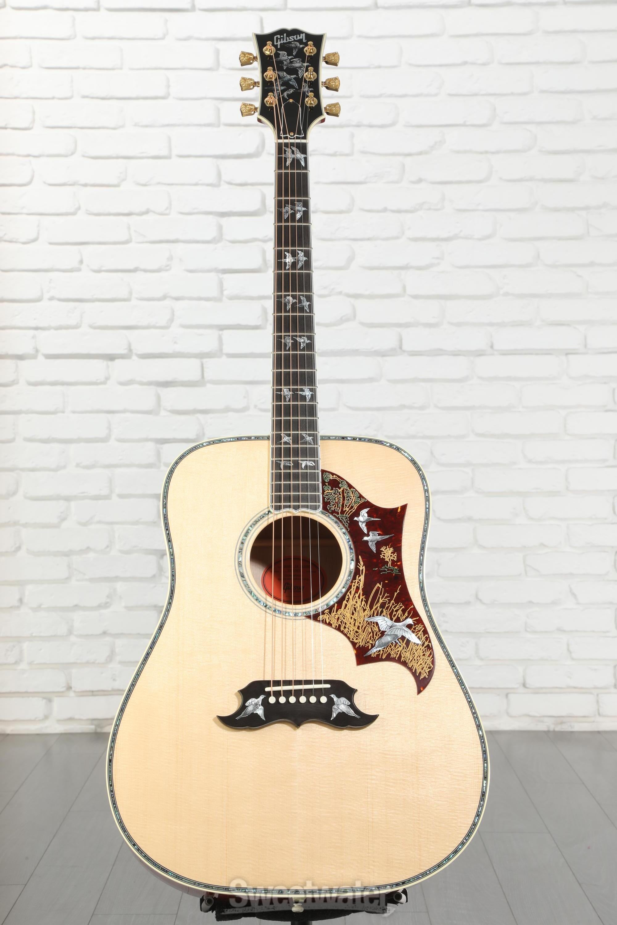 Gibson Acoustic Doves In Flight Acoustic Guitar - Antique Natural