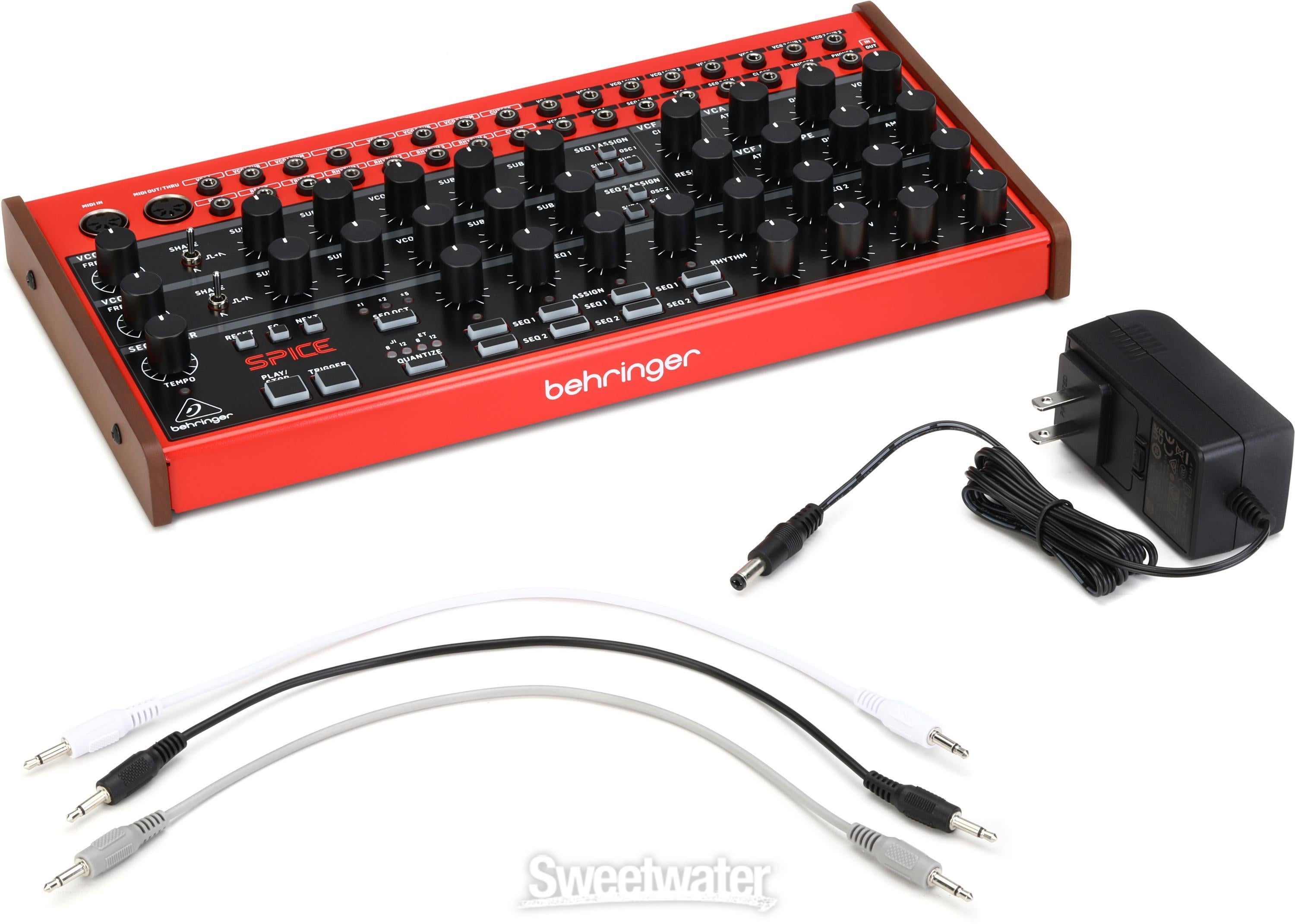 Behringer Spice Analog Semi-modular Polyrhythmic Synthesizer