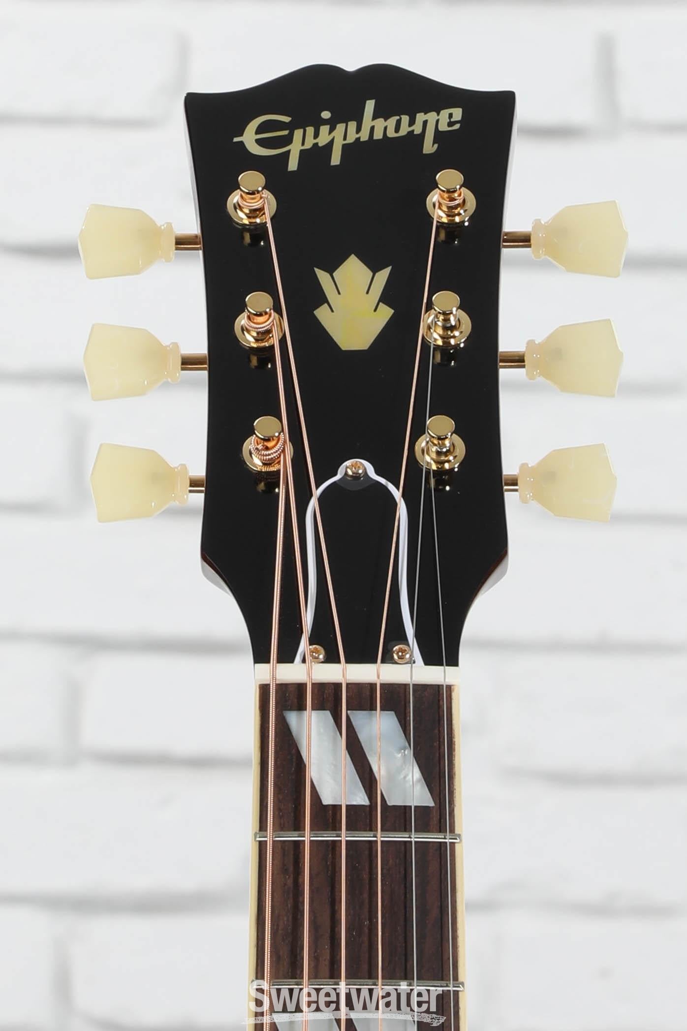 Epiphone 1960 Hummingbird Reissue Acoustic-electric Guitar - Cherry Sunburst
