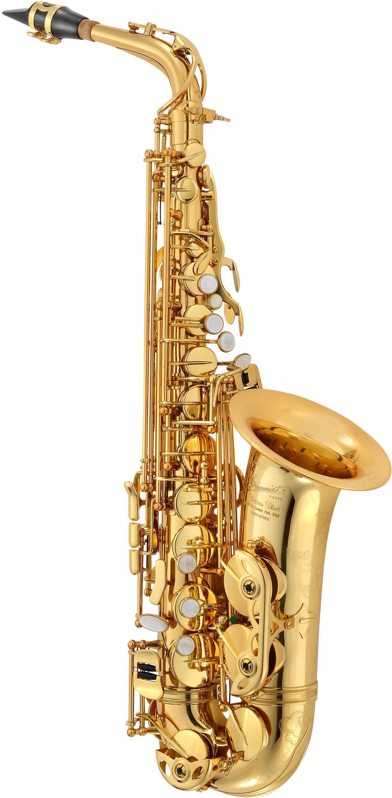 P. Mauriat PMXA-67R Alto Saxophone - Gold Lacquer Finish | Sweetwater