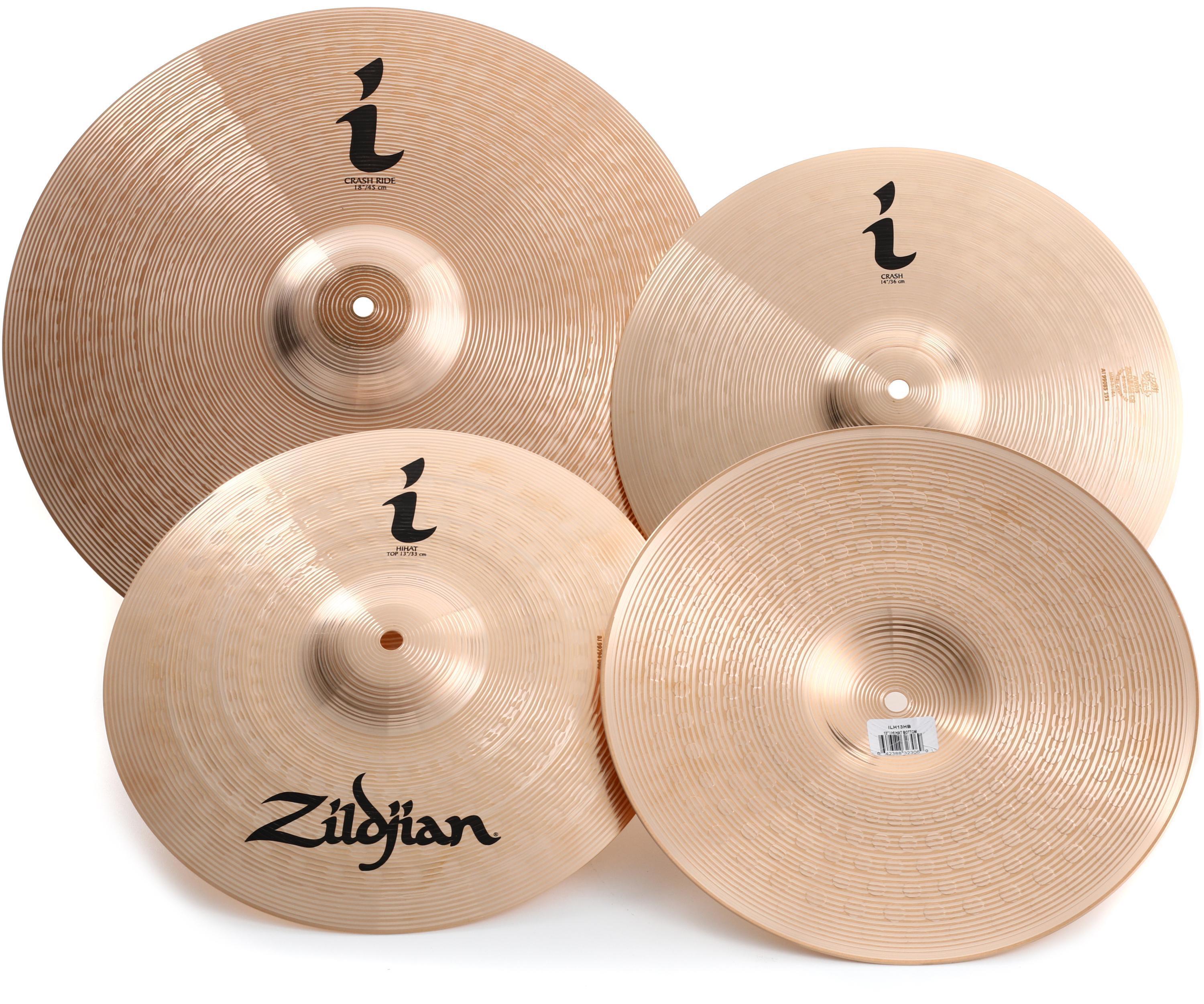 Zildjian I Series Essentials Plus Cymbal Set 13/14/18 inch Sweetwater