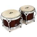 Photo of Latin Percussion Matador Wood Bongos - Red Carved Mango - Sweetwater Exclusive
