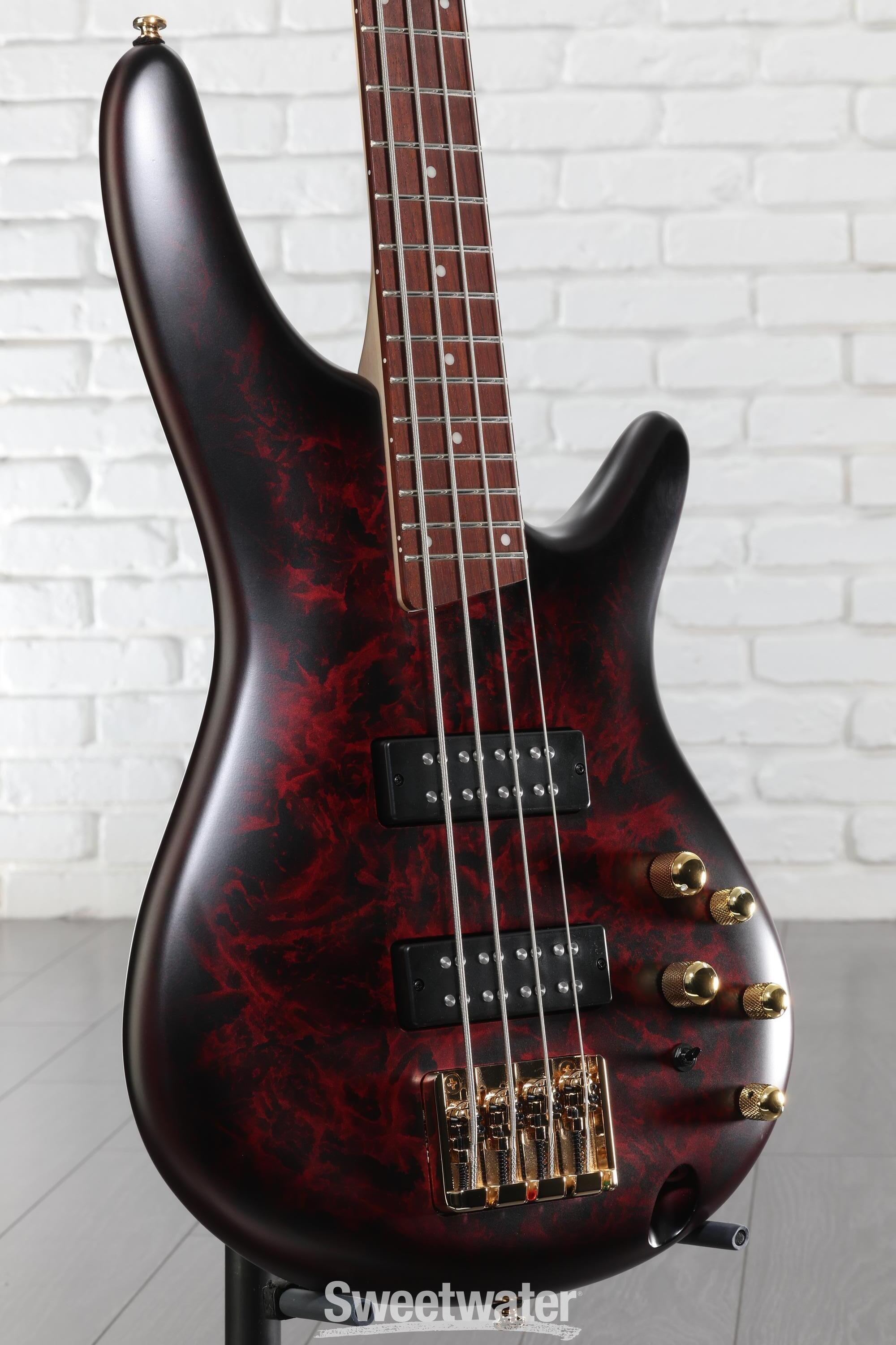 Ibanez SR Standard SR300E Bass Guitar - Wine Red Frozen Matte