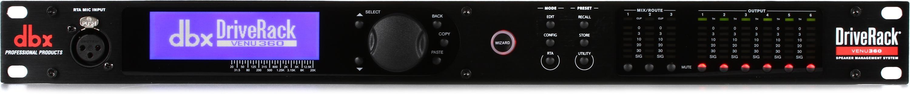dbx DriveRack PA2 Complete Loudspeaker Management System | Sweetwater