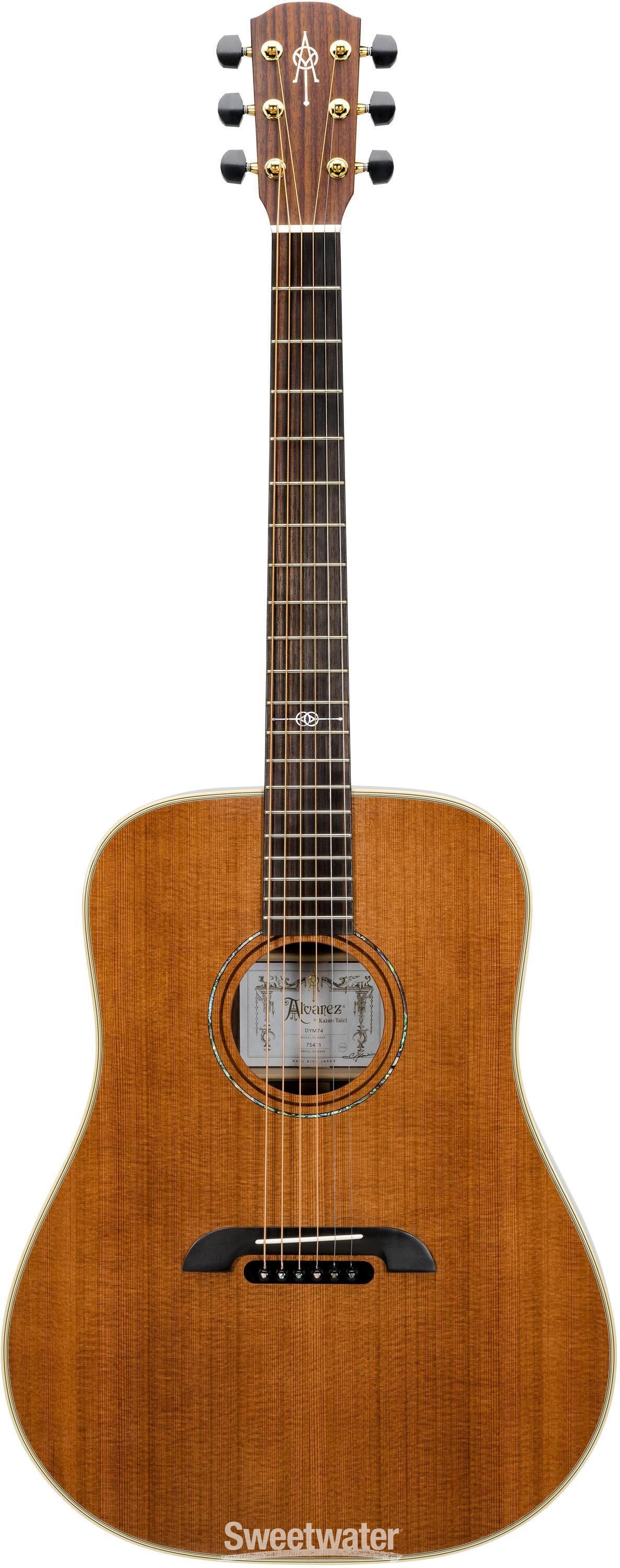 Alvarez Yairi Masterworks DYM74 Dreadnought Acoustic Guitar - Natural