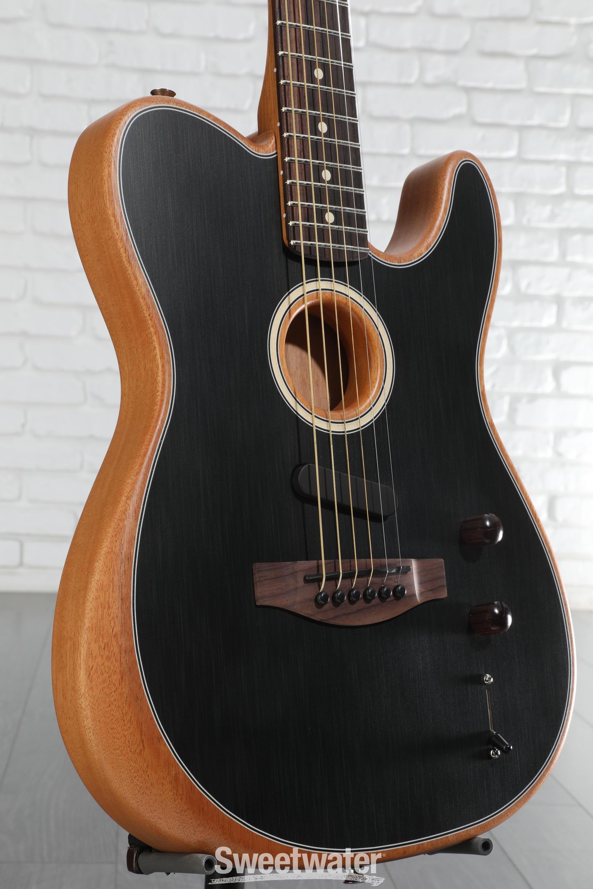 その他 FENDER Acoustasonic Player Black Fender Acoustasonic Player Telecaster Acoustic-electric
