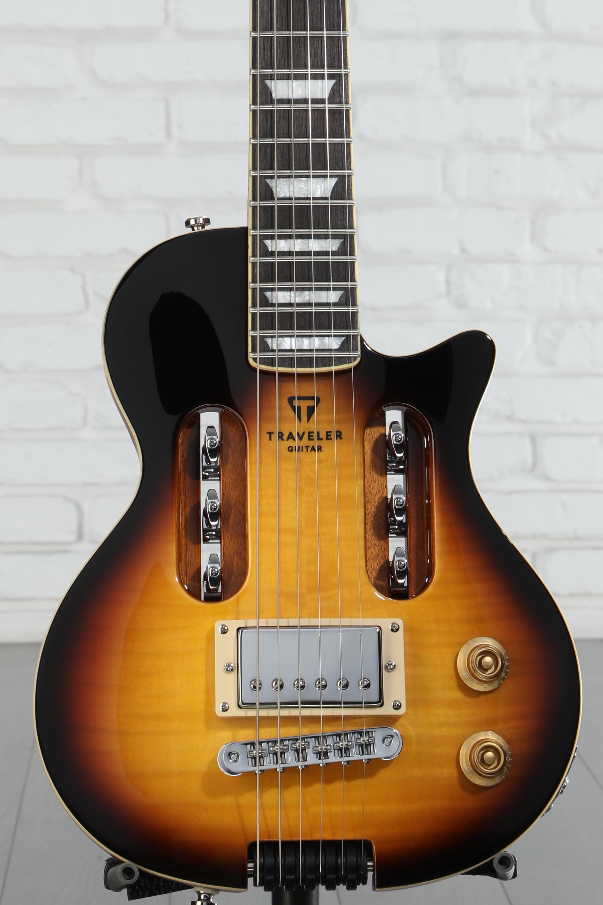 Traveler Guitar EG-1 Deluxe Electric Guitar - Tobacco Burst