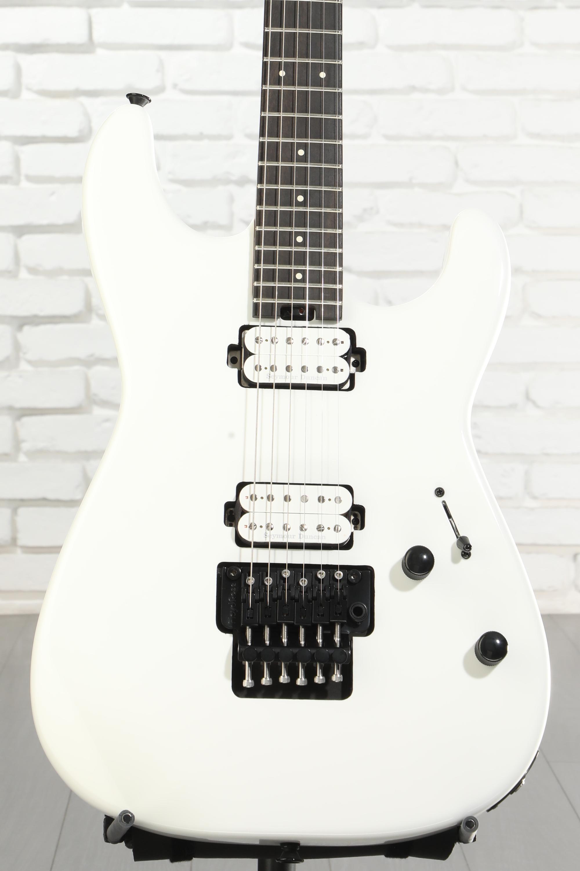 Charvel Pro-Mod Plus SC1 HH FR Electric Guitar - Snow White