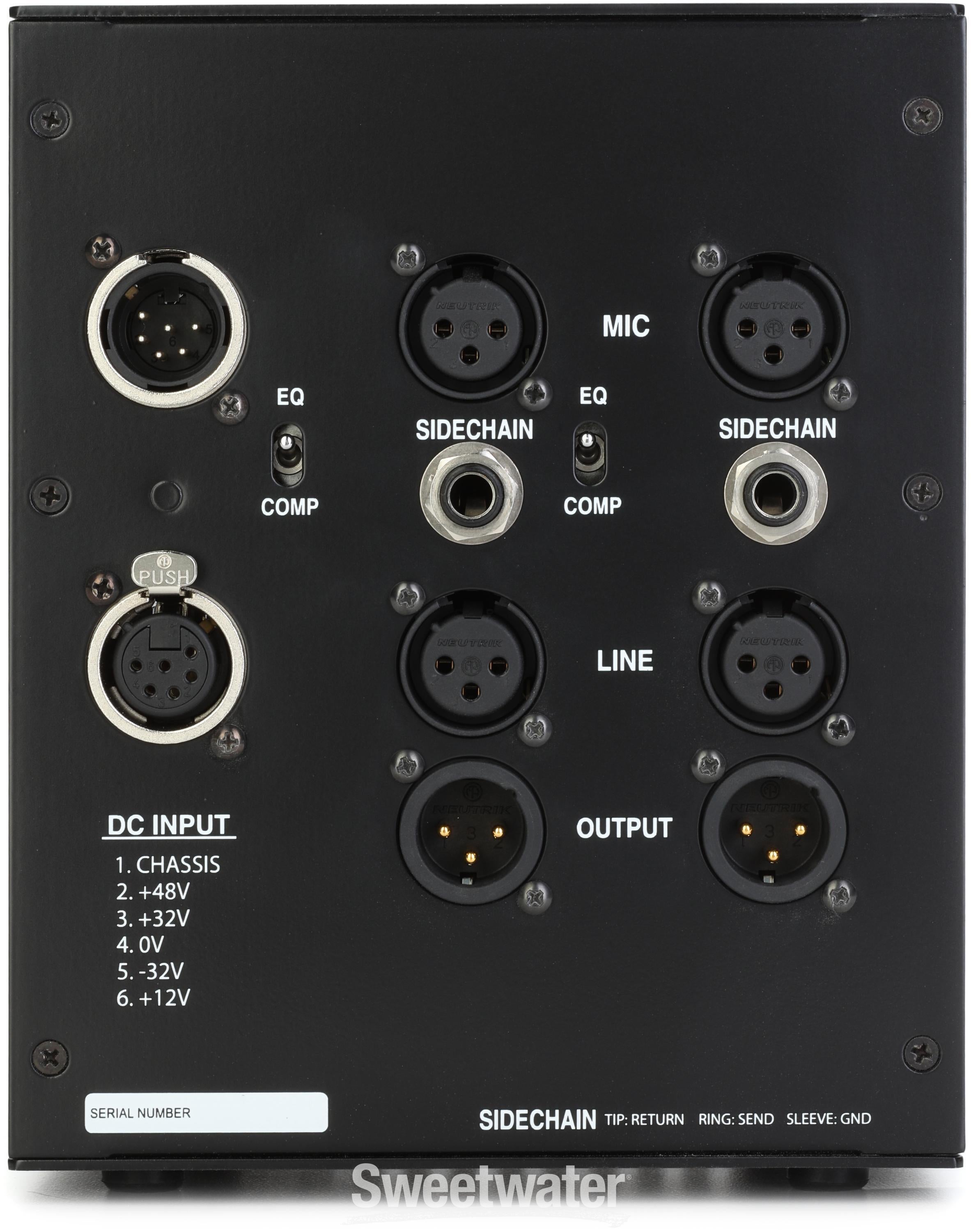 002 2-channel 0011 Series Rack with Power Supply - Sweetwater