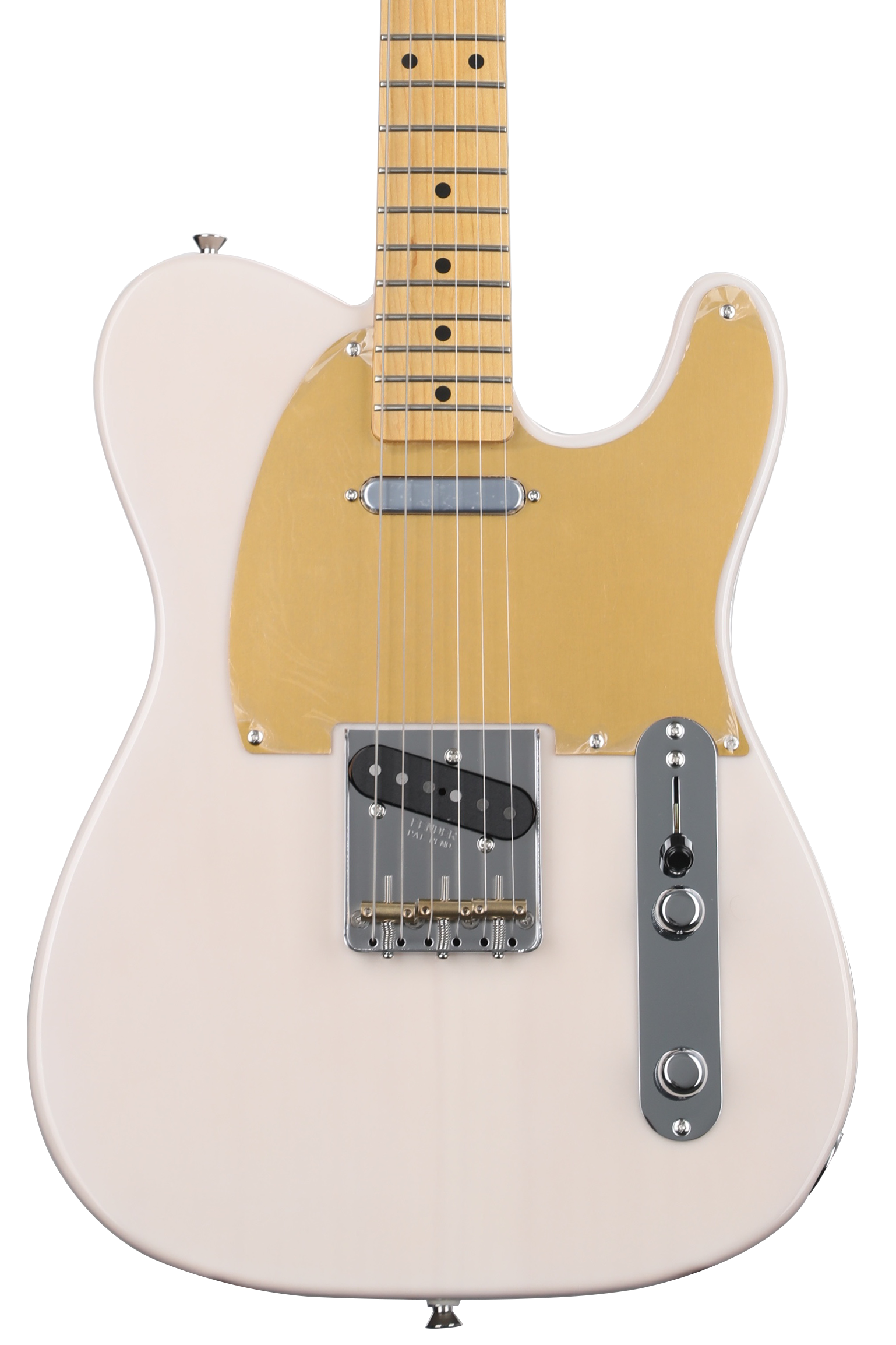 Fender JV Modified '50s Telecaster Electric Guitar - White Blonde