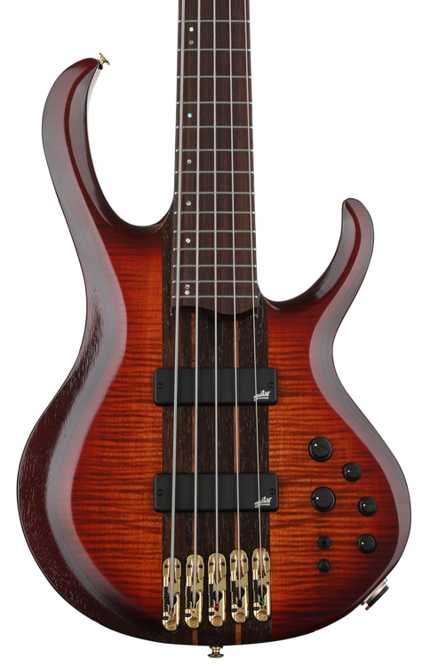 Ibanez BTB1905E - Brown Topaz Burst Low Gloss | Sweetwater