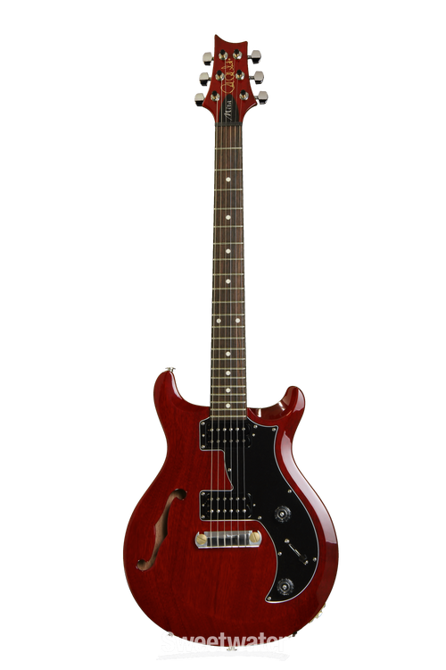 PRS S2 Mira Semi-Hollow - Vintage Cherry with Dots | Sweetwater