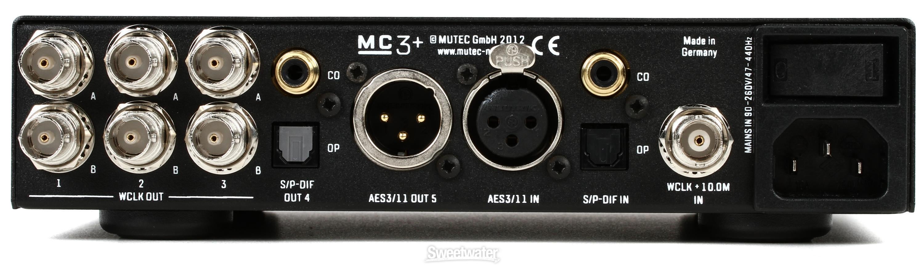 Mutec MC-3+ Desktop Master Clock | Sweetwater