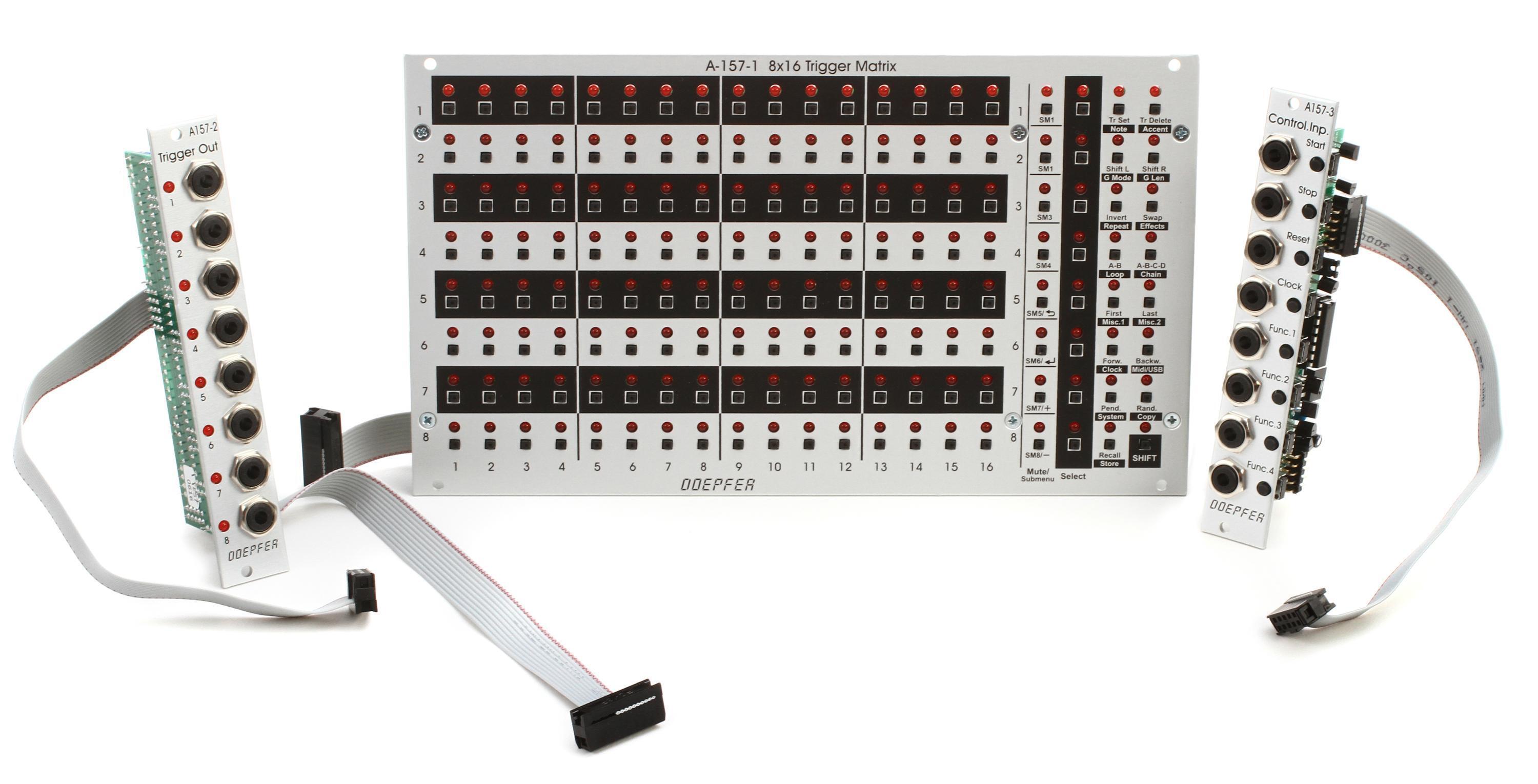 Photo of Doepfer A-157 Eurorack Trigger Sequencer Subsystem