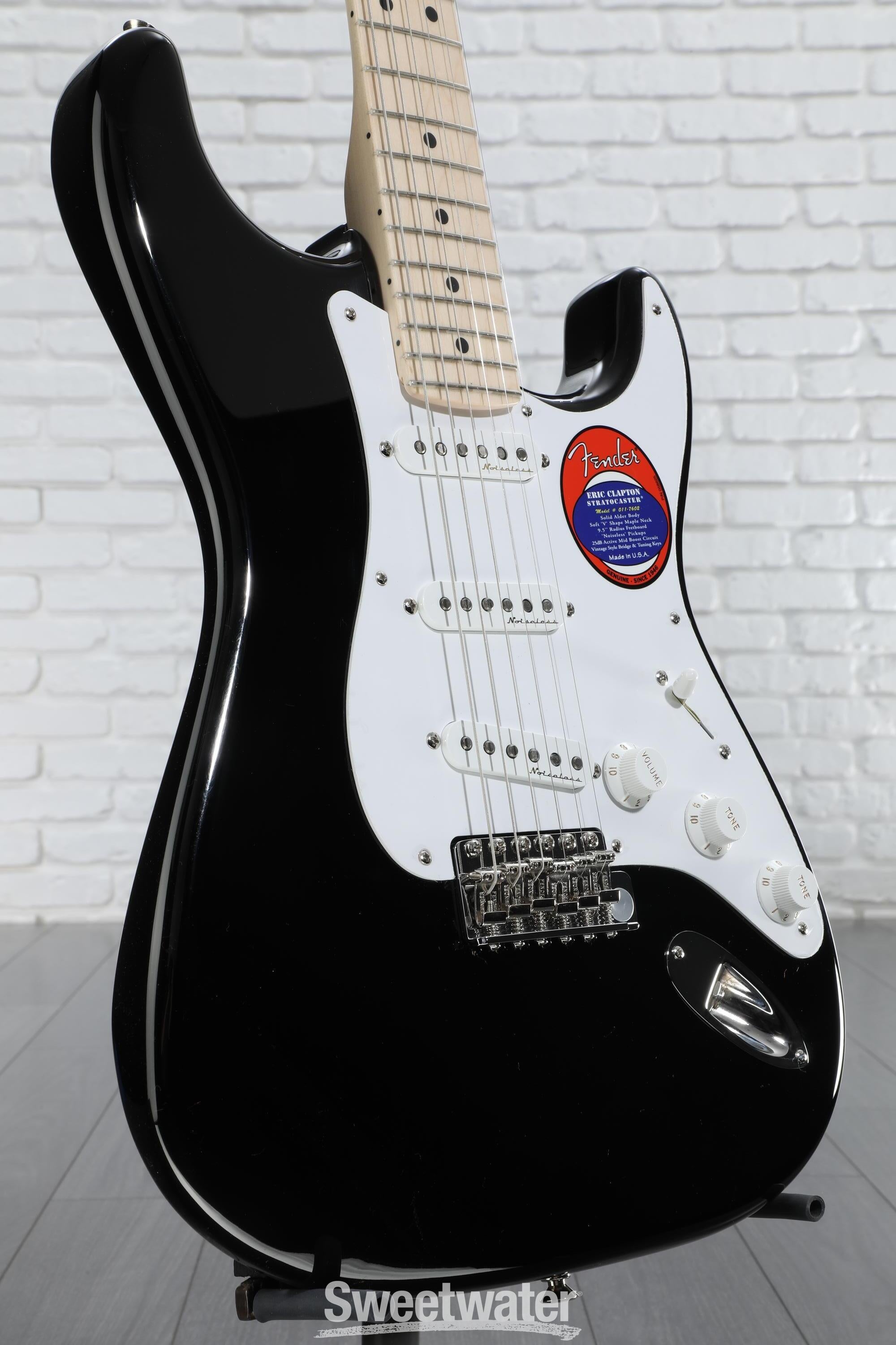 Fender Eric Clapton Stratocaster - Black with Maple