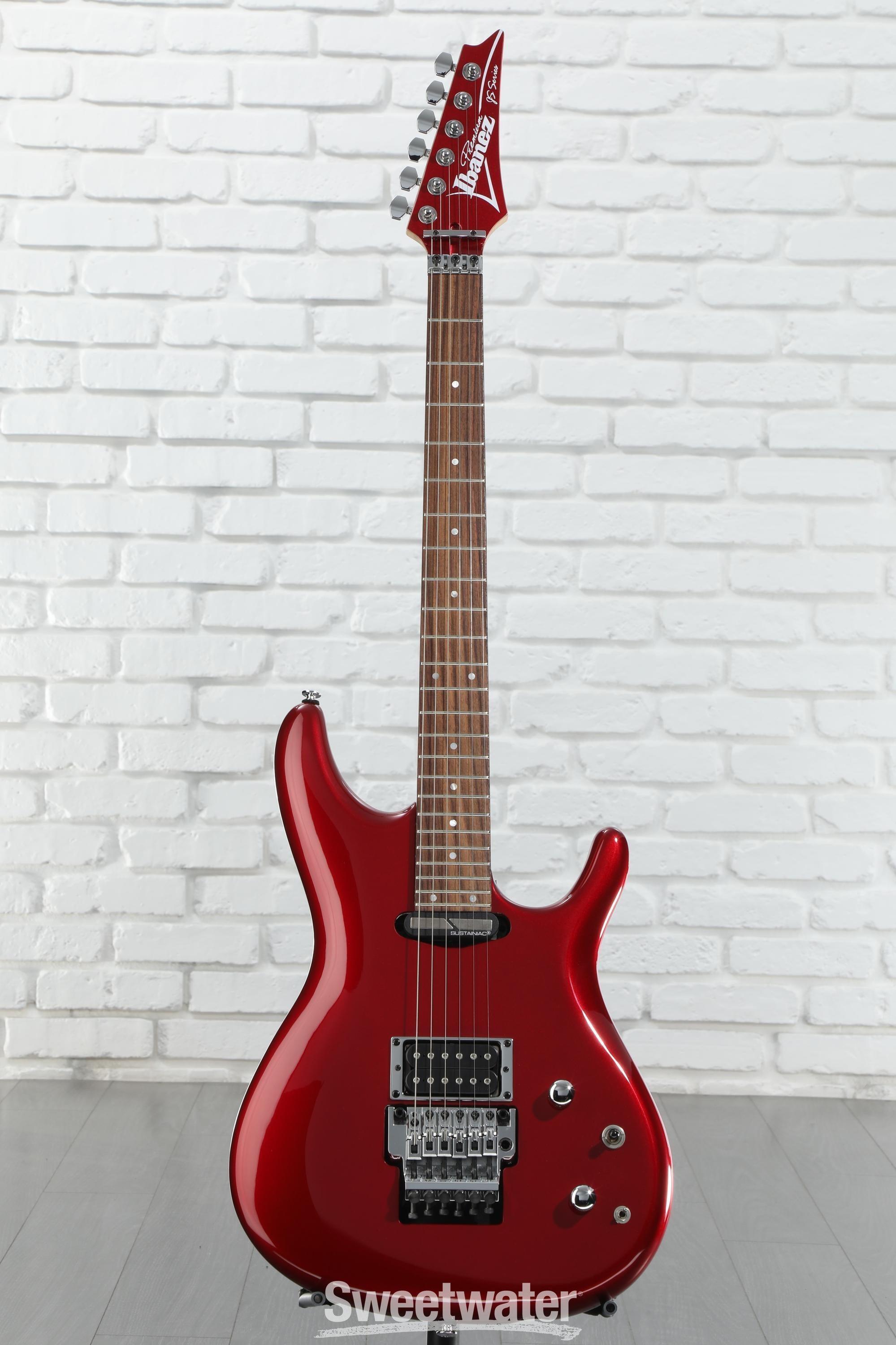 Ibanez Joe Satriani Signature JS240PS - Candy Apple | Sweetwater