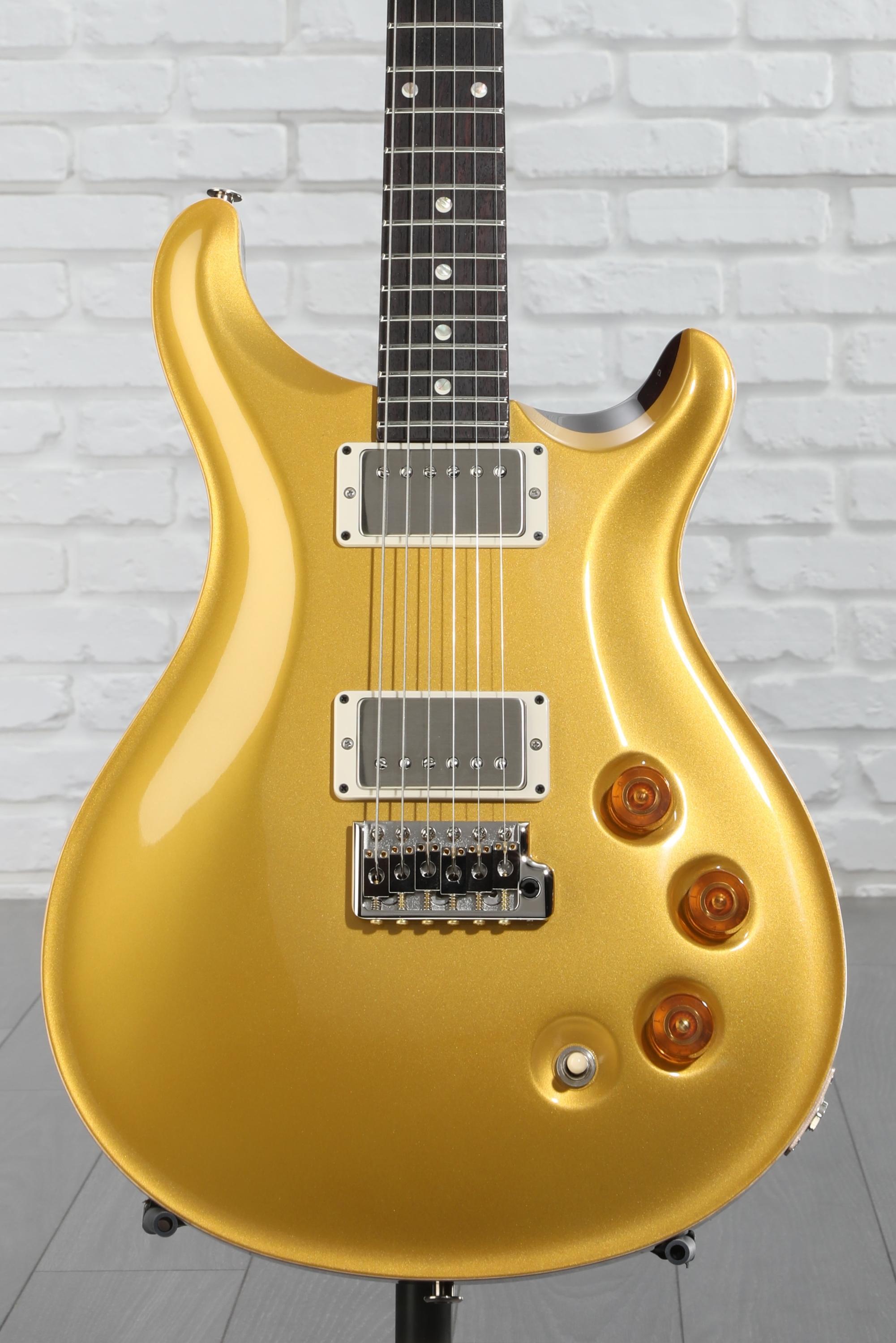 ギター PRS SE DGT (Gold Top / Moon Inlays) PRS SE DGT Signature Gold Top Electric Guitar with Moon
