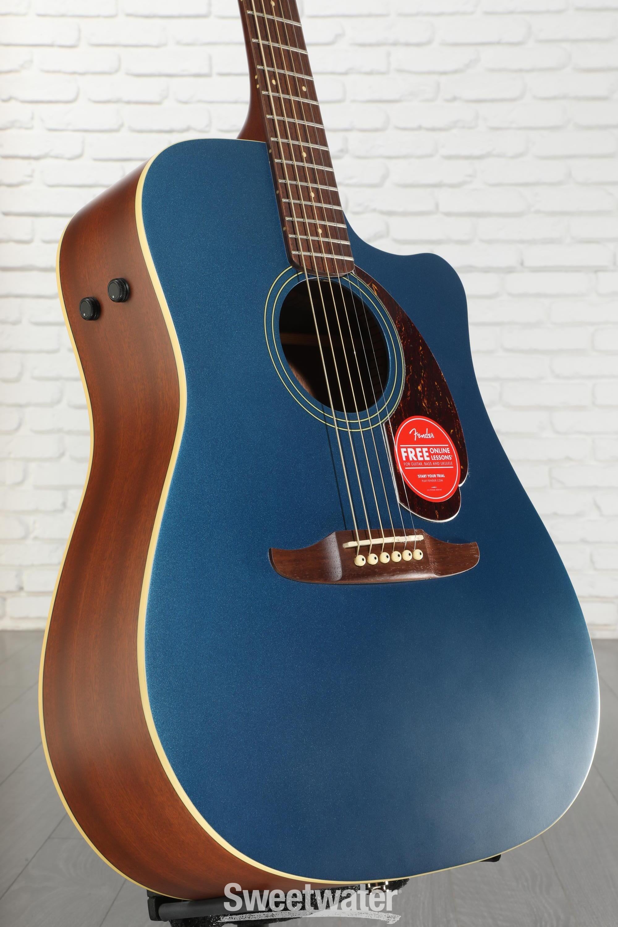 Fender Redondo Player Acoustic-electric Guitar - Lake Placid Blue
