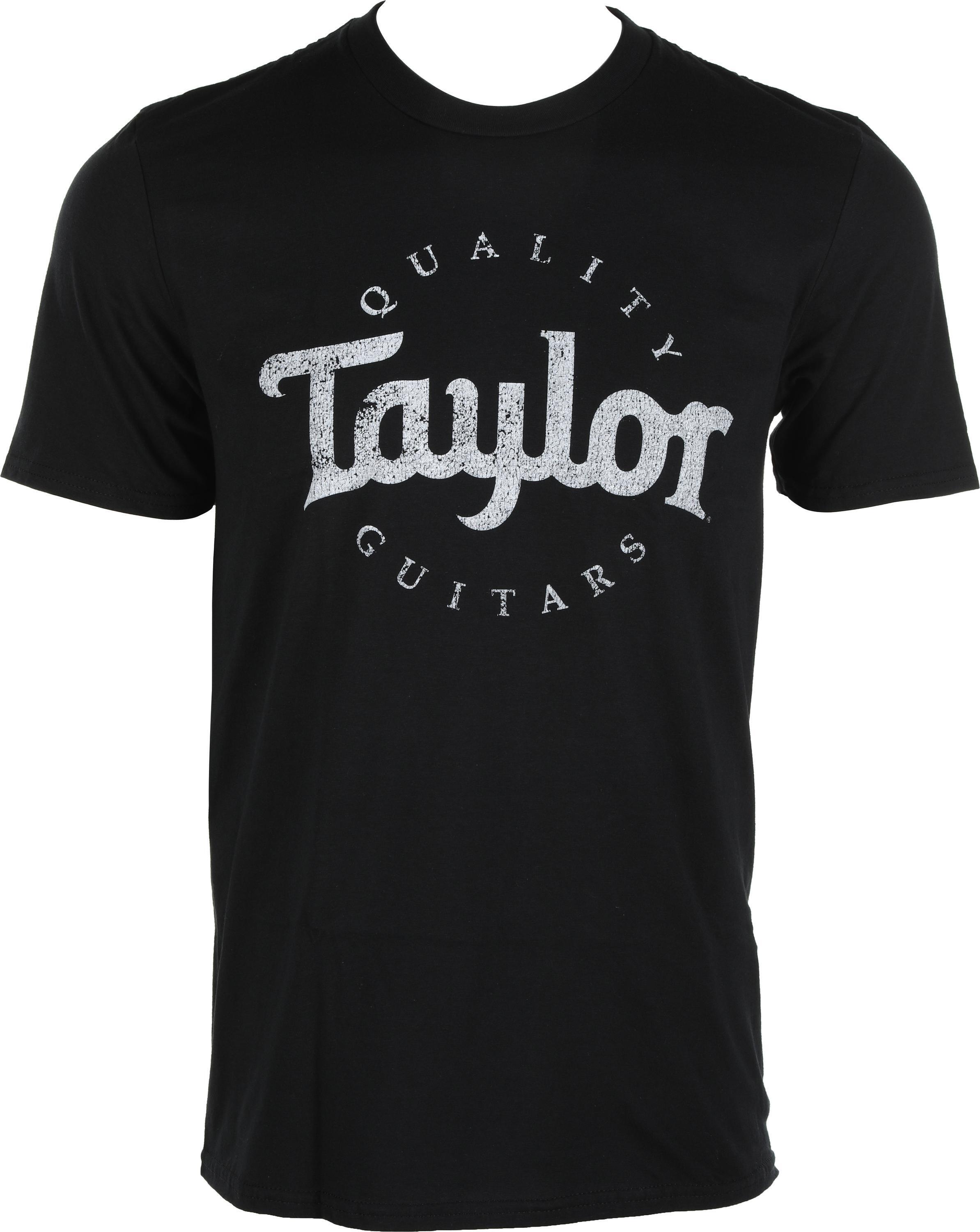 Photo of Taylor Distressed Logo T-shirt - Black, X-Large
