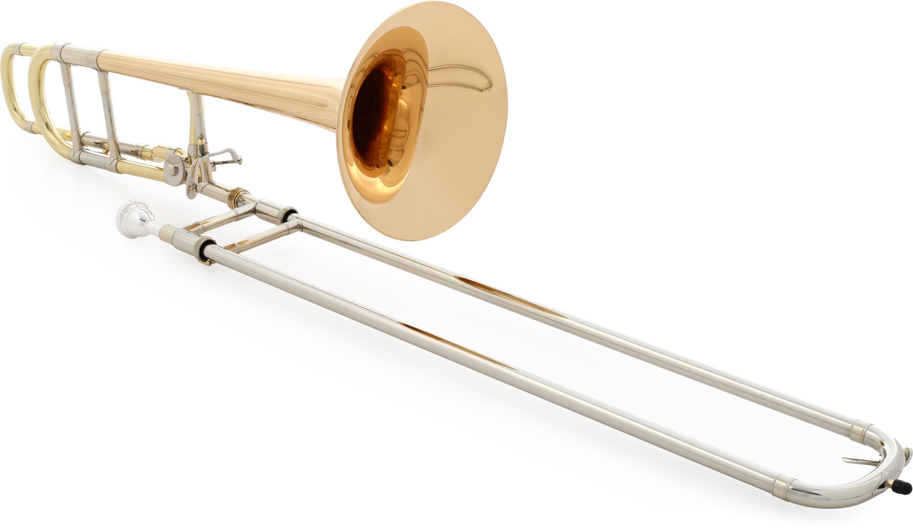 Bach LT42BO Stradivarius Professional Trombone - F Attachment 