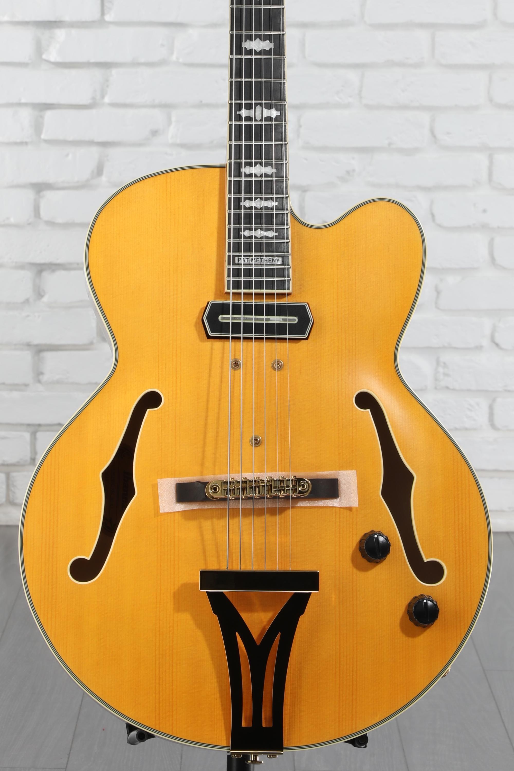 cotrane様　Ibanez PM3C Natural Amber Ibanez PM3C Pat Metheny Signature Hollowbody Electric Guitar