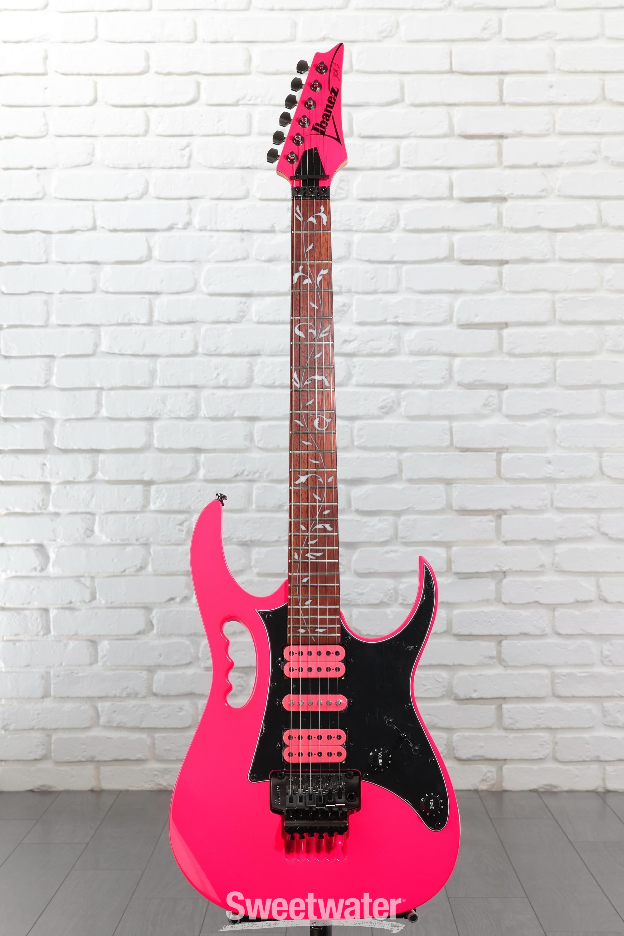 Ibanez Steve Vai Signature JEMJRSP - Pink | Sweetwater