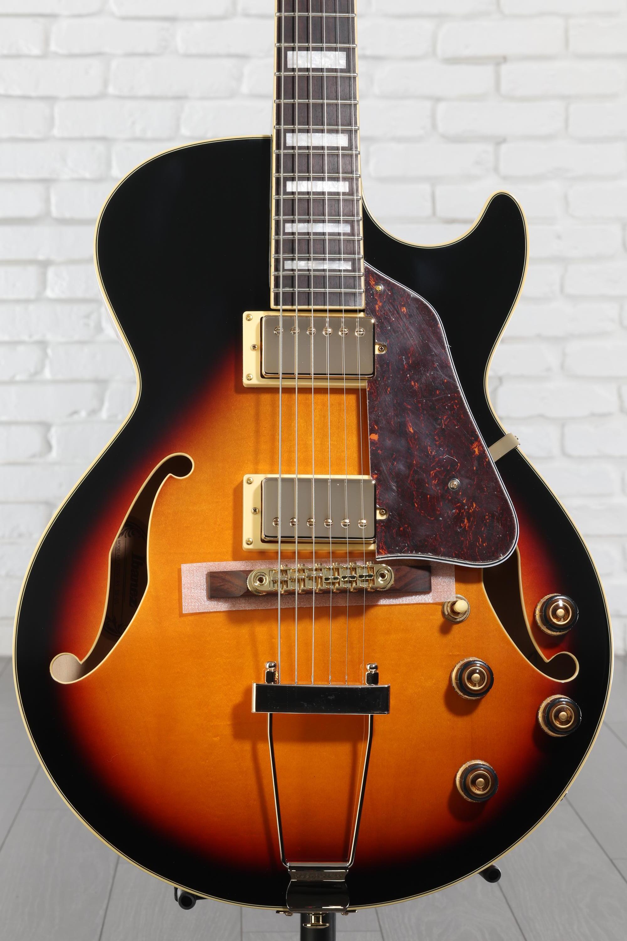 Ibanez AG75G フルアコ Ibanez Artcore AG75G Hollowbody Electric Guitar - Brown Sunburst