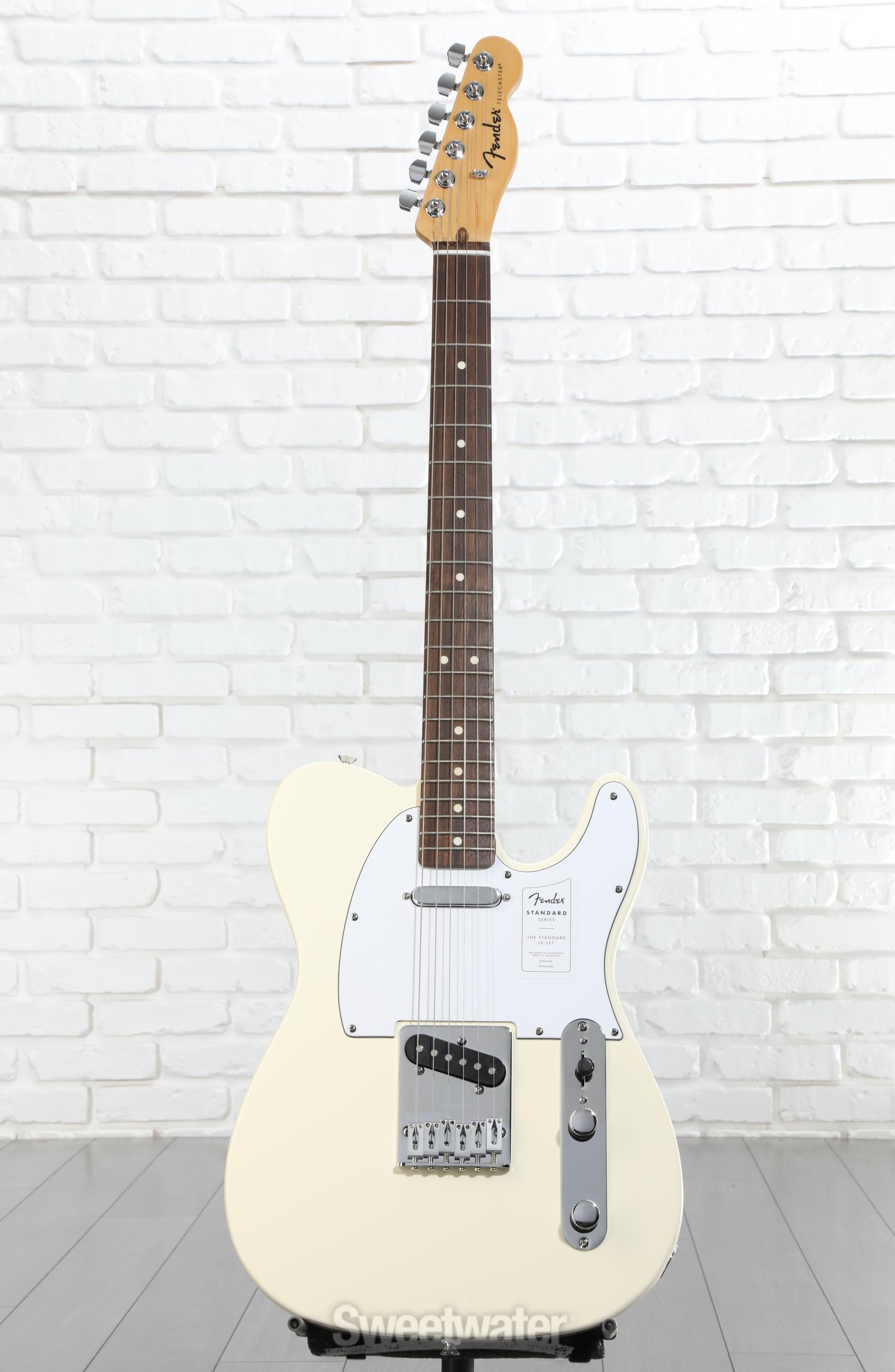 Fender Standard Telecaster Electric Guitar - Olympic White