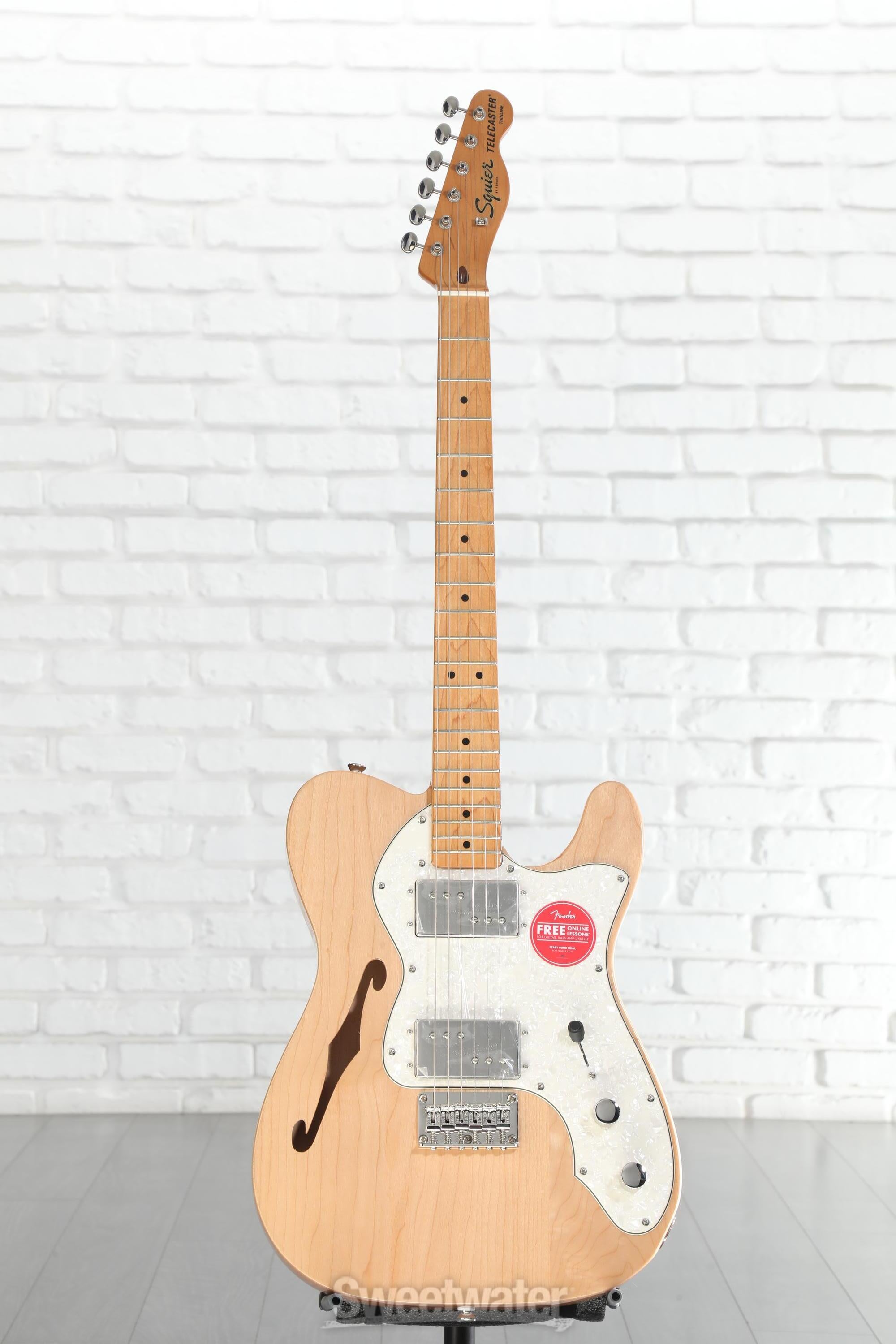Squier Classic Vibe '70s Telecaster Thinline - Natural | Sweetwater