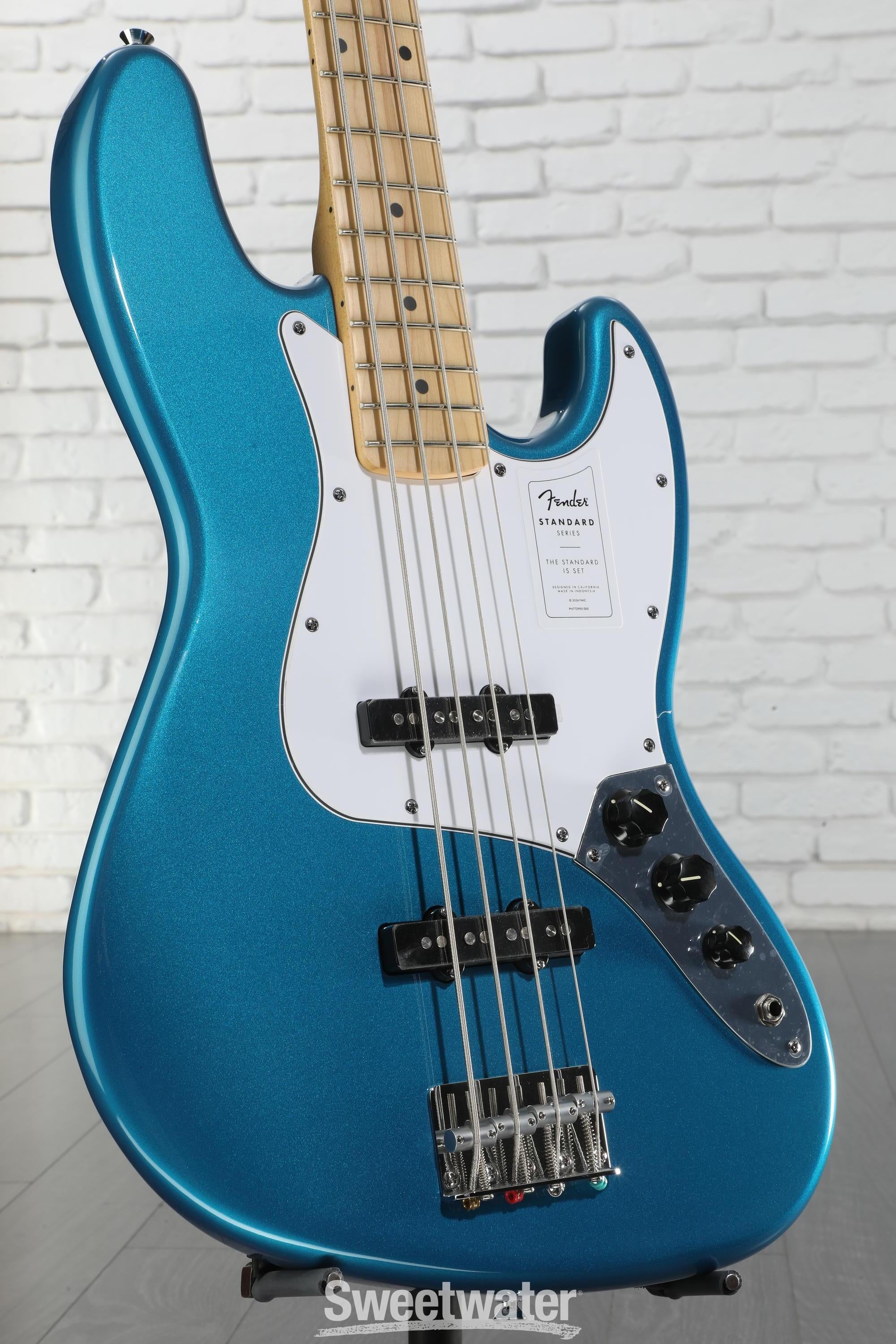 Fender Standard Jazz Bass - Aqua Marine Metallic, Maple
