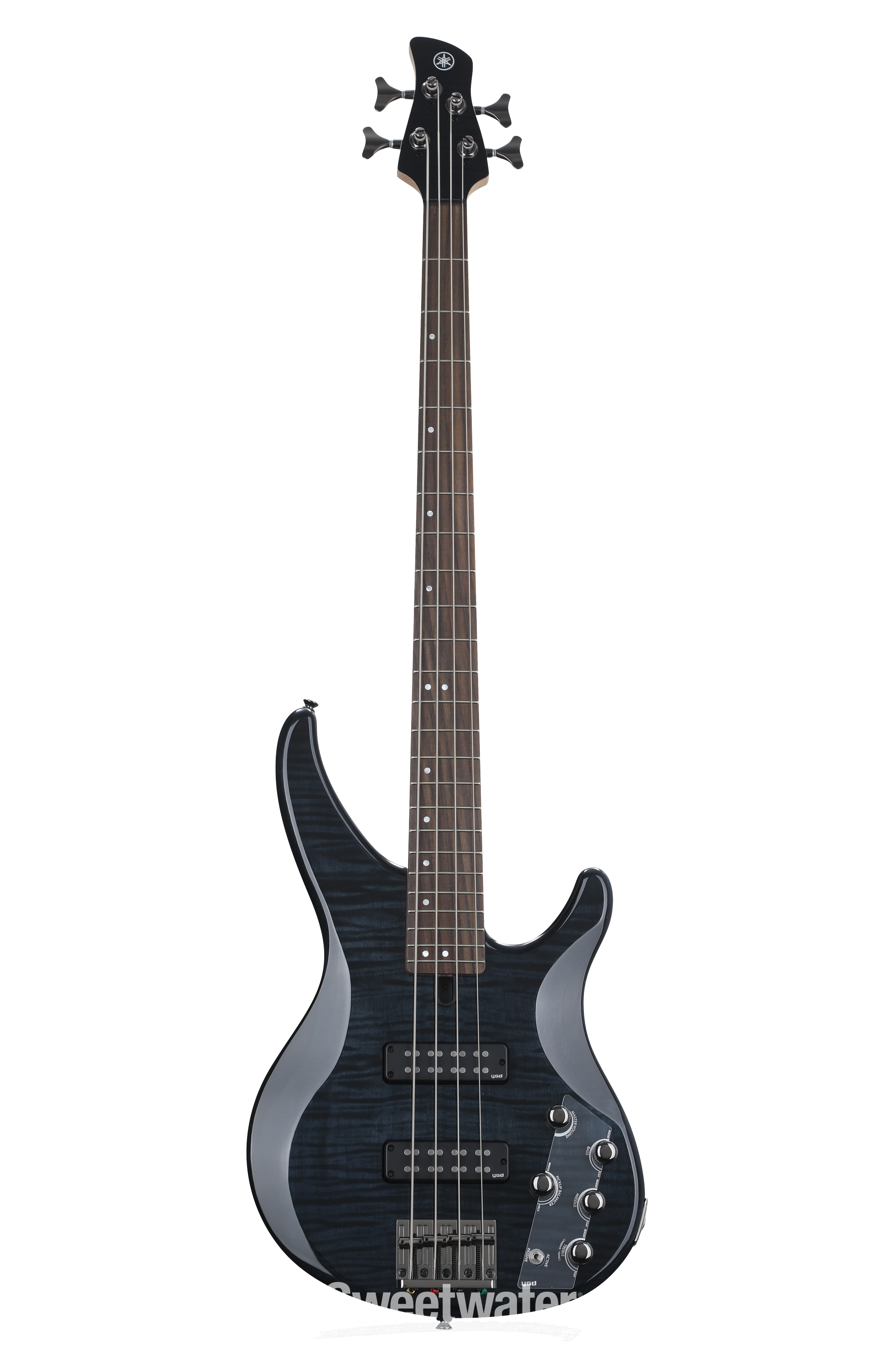 ベース TRBX604FM(TBL) Translucent Black YAMAHA Yamaha TRBX604FM 4-string Bass Guitar - Translucent Black