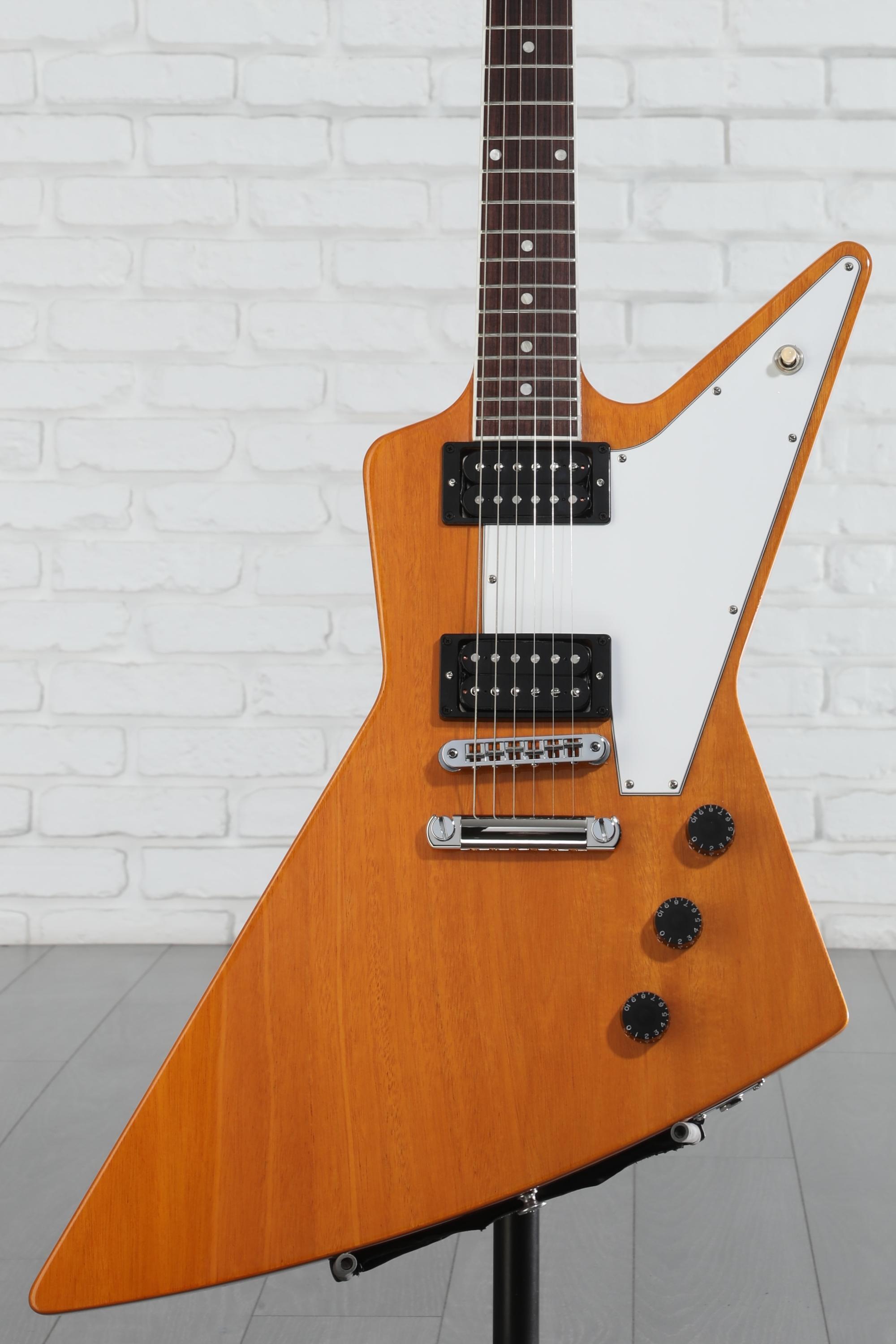 GIBSON EXPLORER ANTIQUE NATURAL エレキギター Gibson 70s Explorer Electric Guitar - Antique Natural