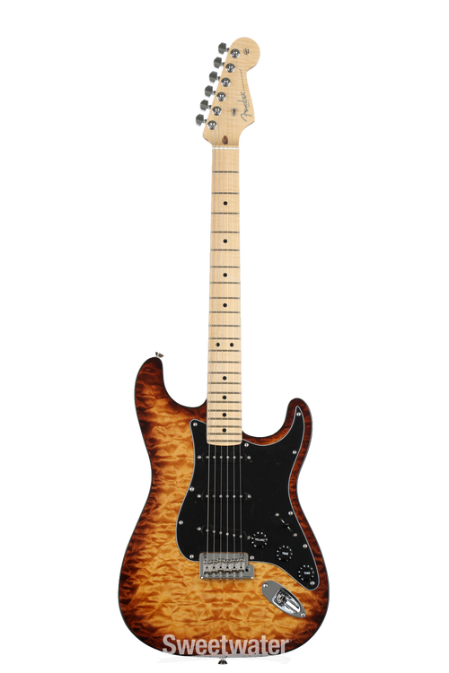 ギター Fender American Professional Strato w/HC Fender American Performer Stratocaster HSS - Aubergine with