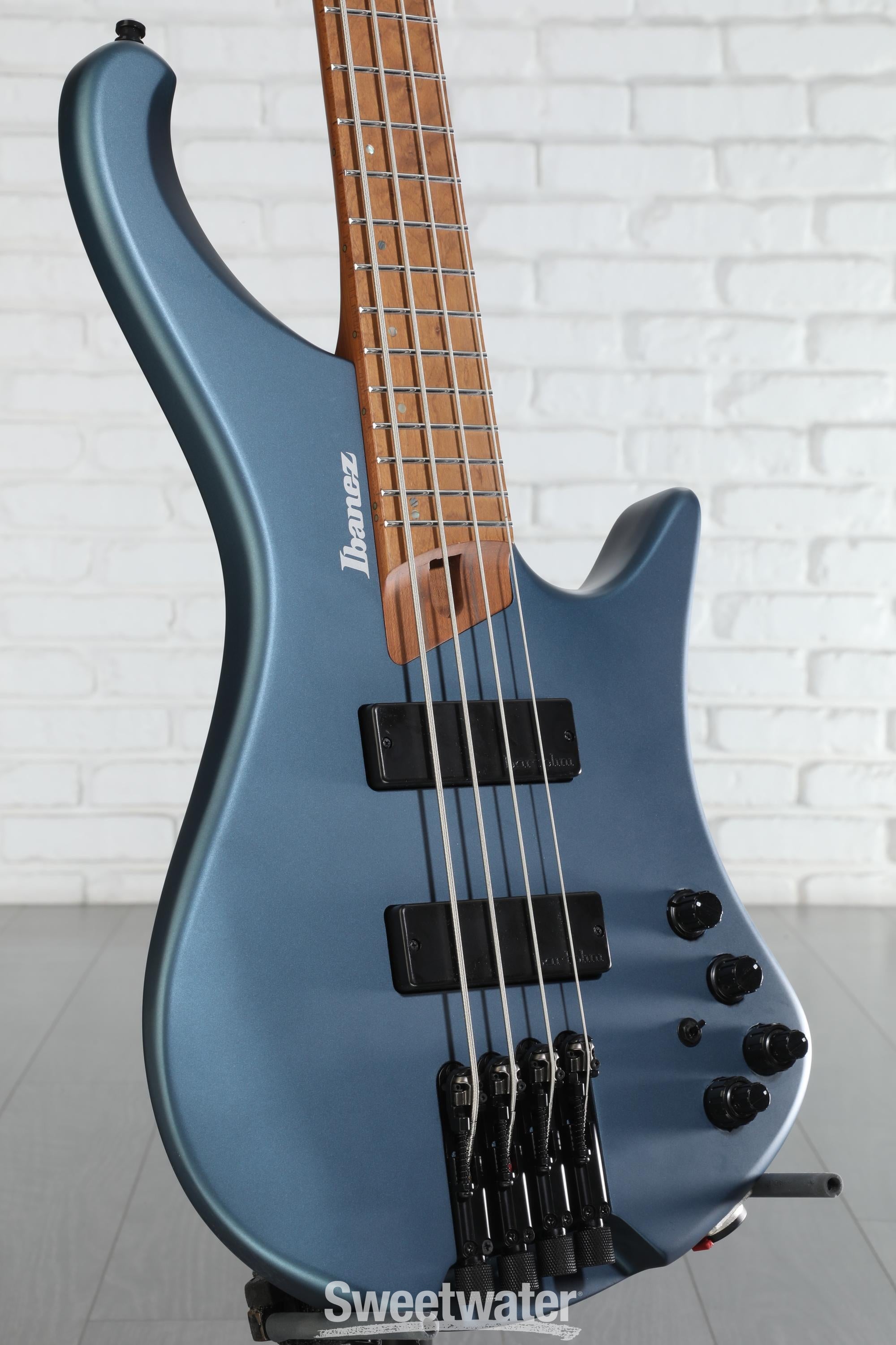 Ibanez EHB Ergonomic Headless Bass Guitar - Arctic Ocean Matte