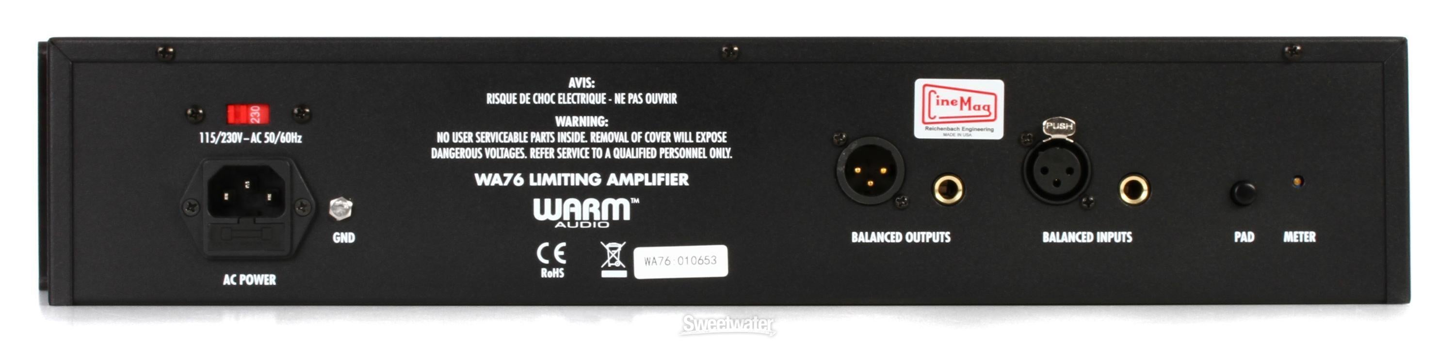 特別オファー WARM AUDIO コンプレッサー WA76 レコーディング/PA機器