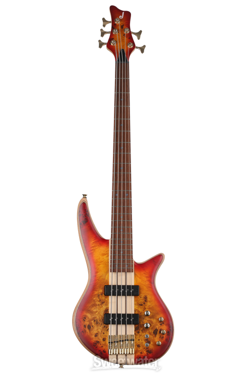 Jackson Pro Series Spectra Bass SB V Poplar Burl
