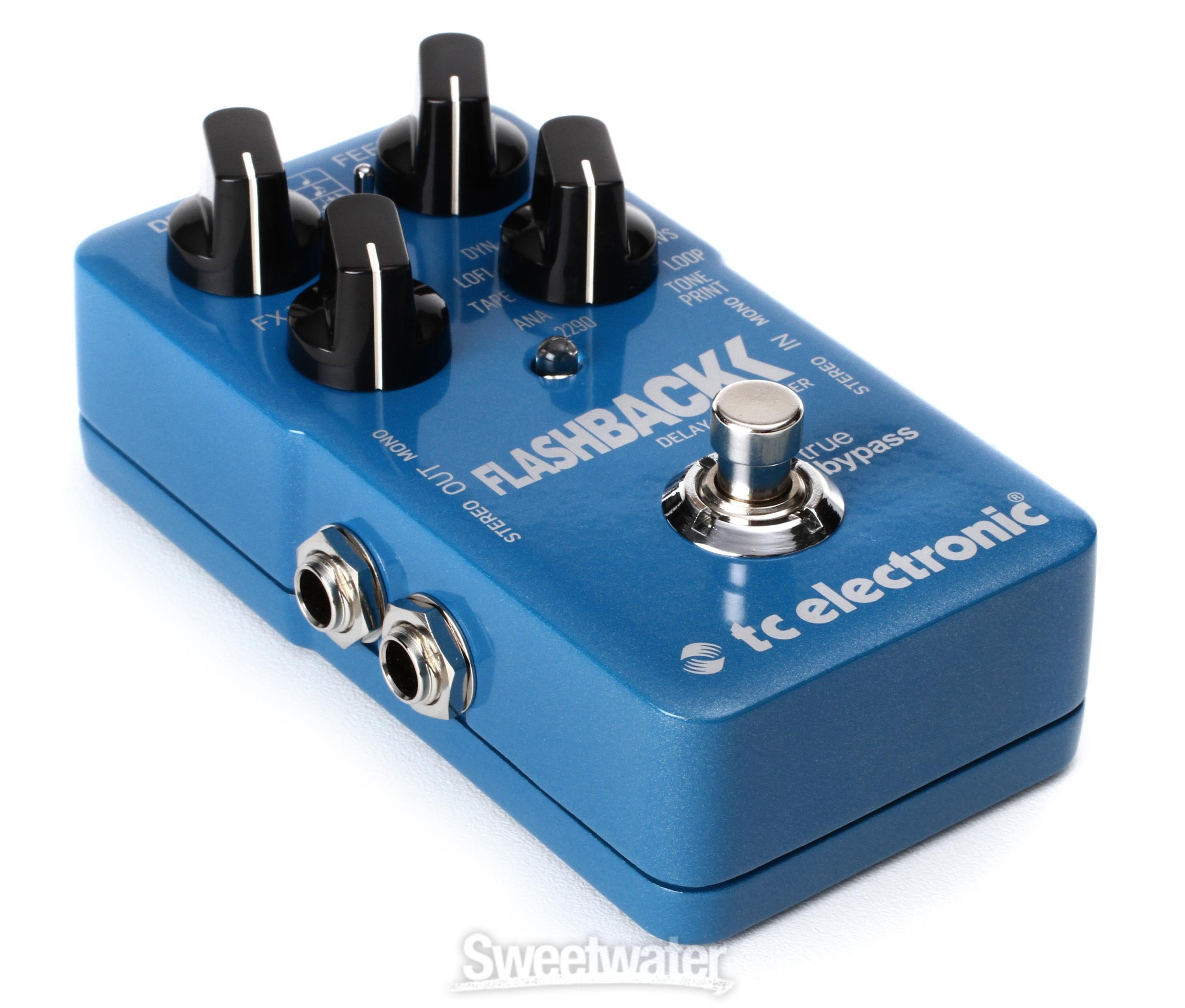 TC Electronic Flashback Delay and Looper Pedal Reviews | Sweetwater