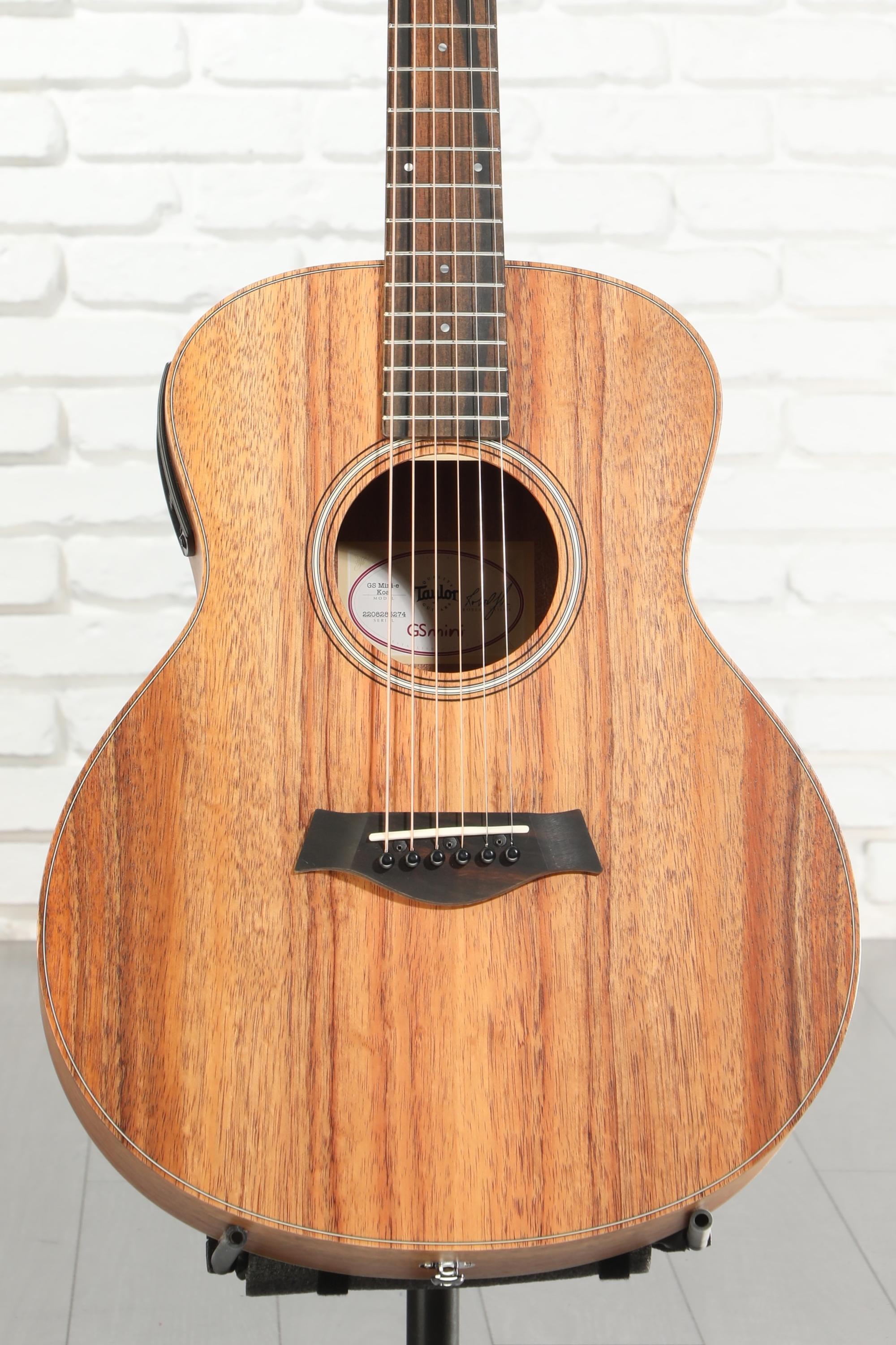 Taylor GS Mini-e Koa Acoustic-electric Guitar - Natural | Sweetwater
