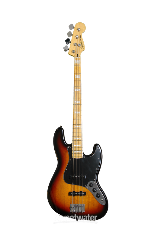 Squier '77 Vintage Modified Jazz Bass - 3-tone Sunburst