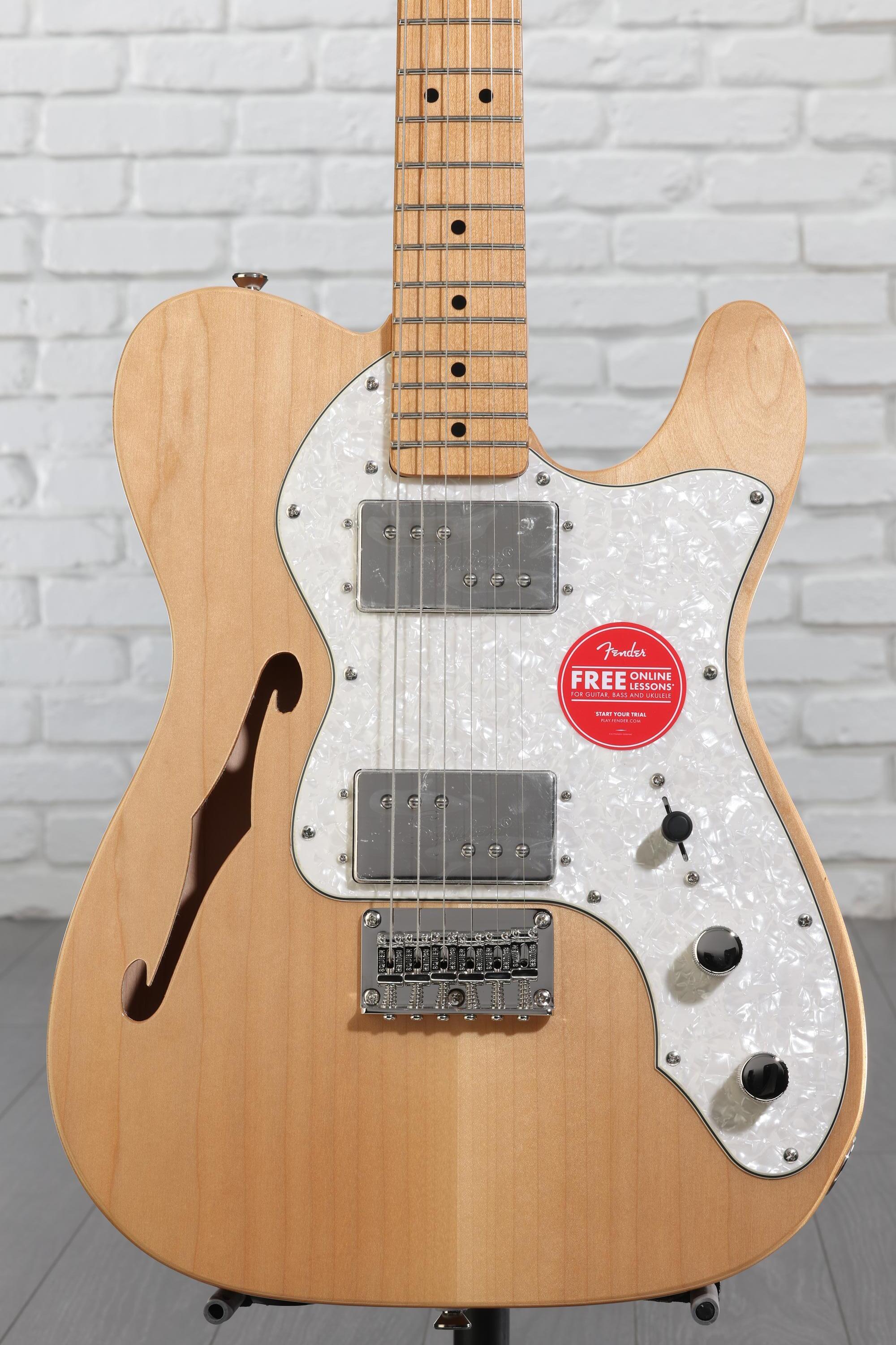 Squier Classic Vibe '70s Telecaster Thinline - Natural | Sweetwater