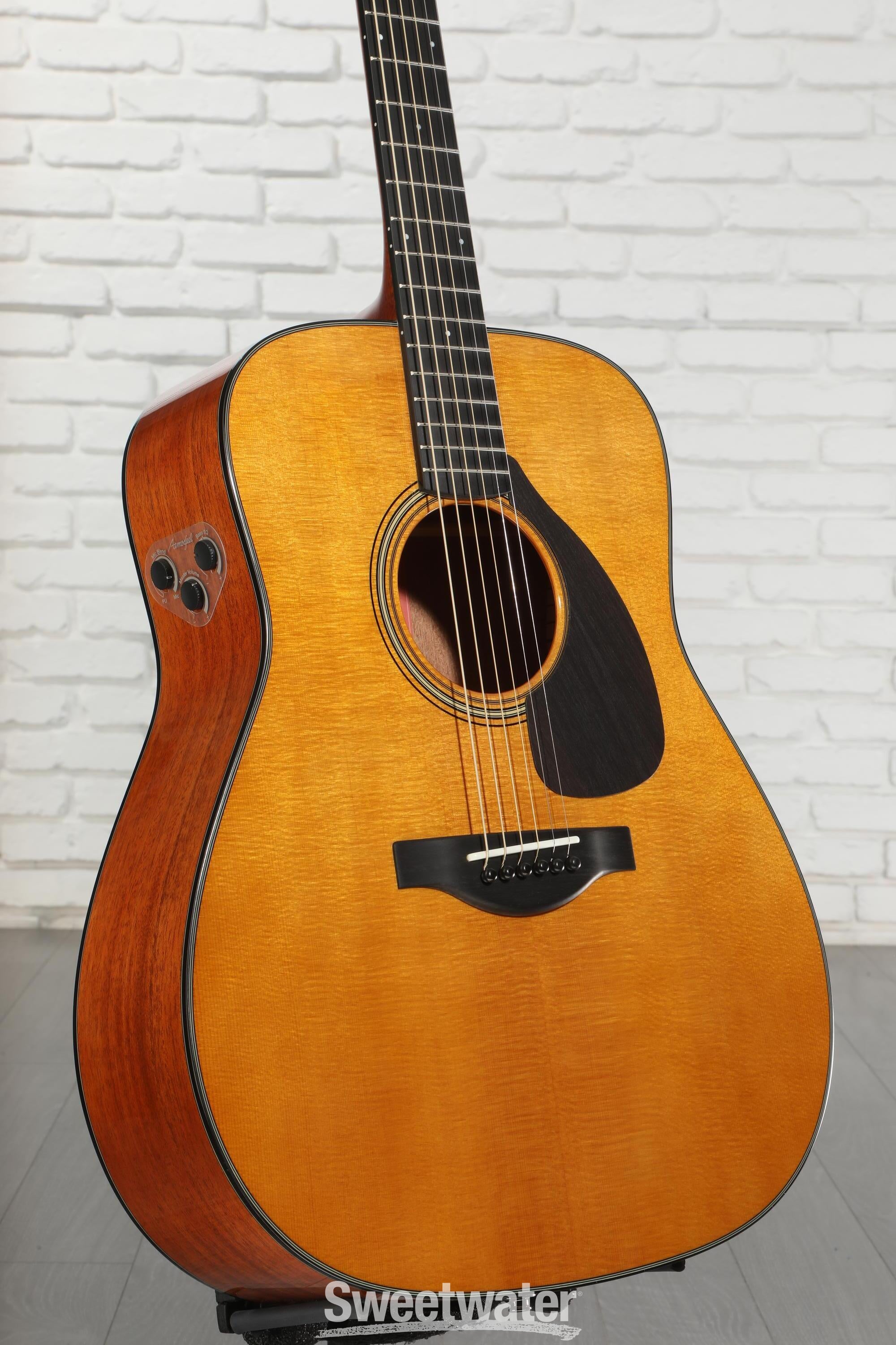 YAMAHA ＦＧ５ Yamaha FG5 Red Label Acoustic Guitar - Natural | Sweetwater
