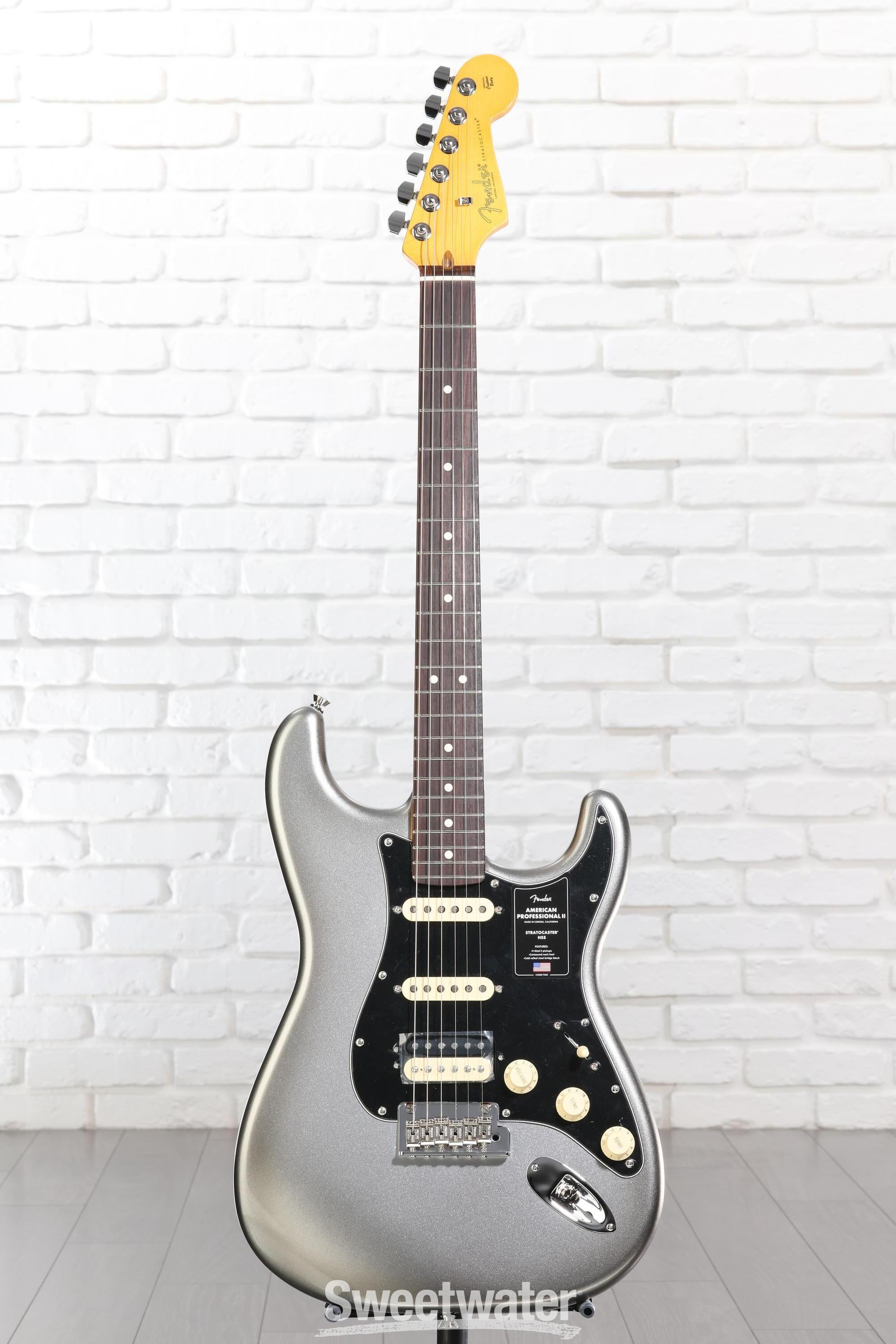 Fender American Professional II Stratocaster HSS - Mercury with