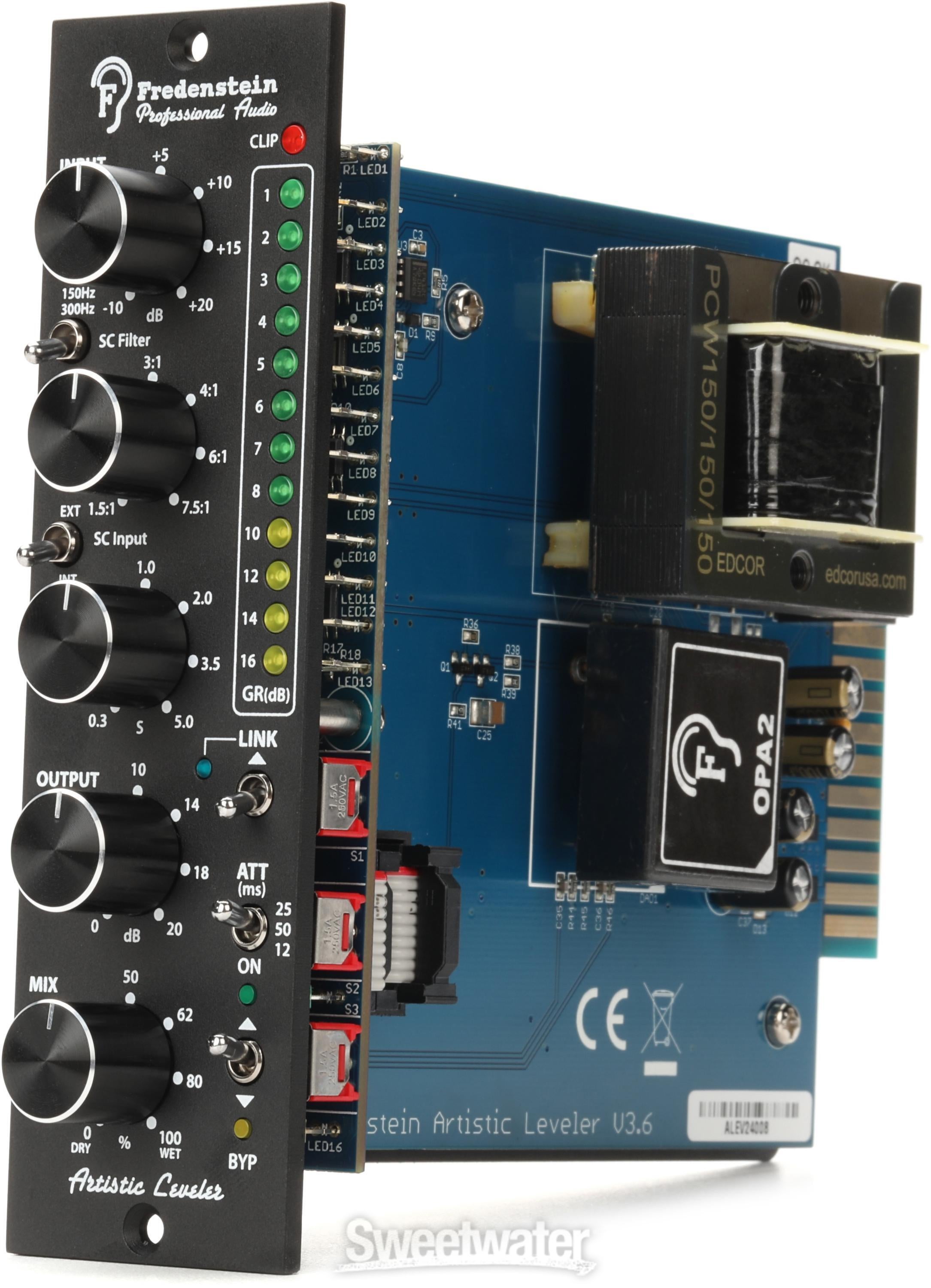 Fredenstein Artistic Leveler 500 Series Optical Compressor Reviews