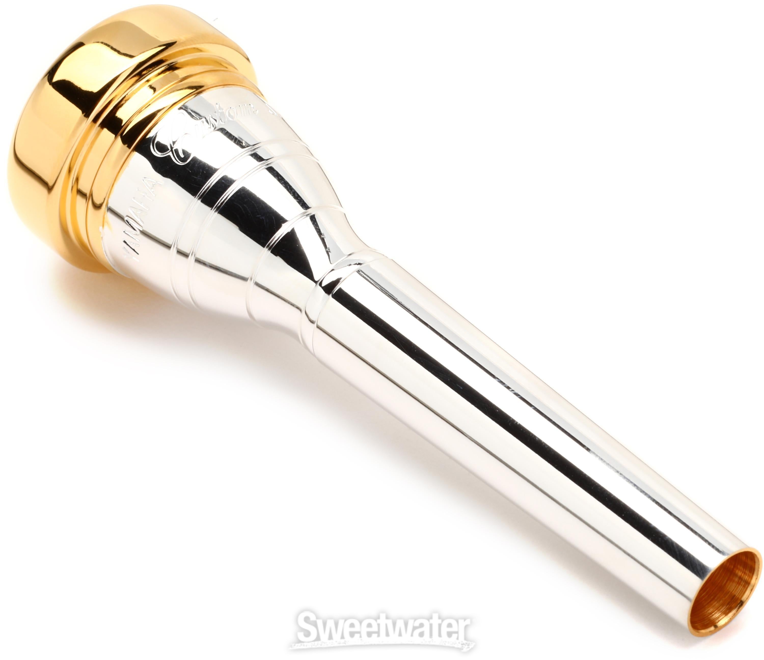 Yamaha Heavyweight Trumpet Mouthpiece - 14A4a with Gold-plated Rim and Cup  | Sweetwater