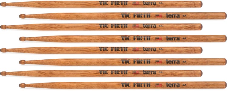 Vic Firth 5A American Hickory Value Pack